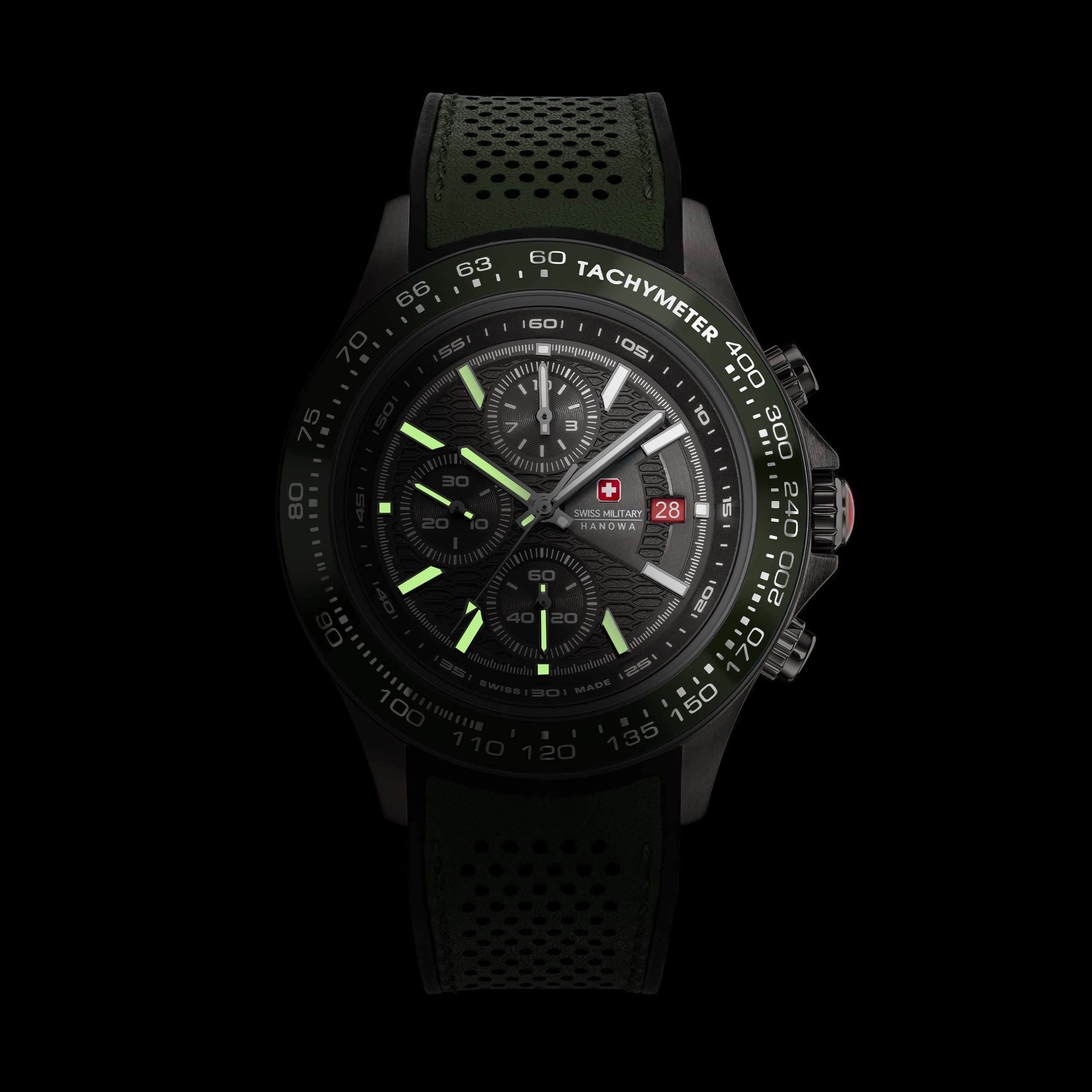 Swiss Military Hanowa Watchman - Olive green