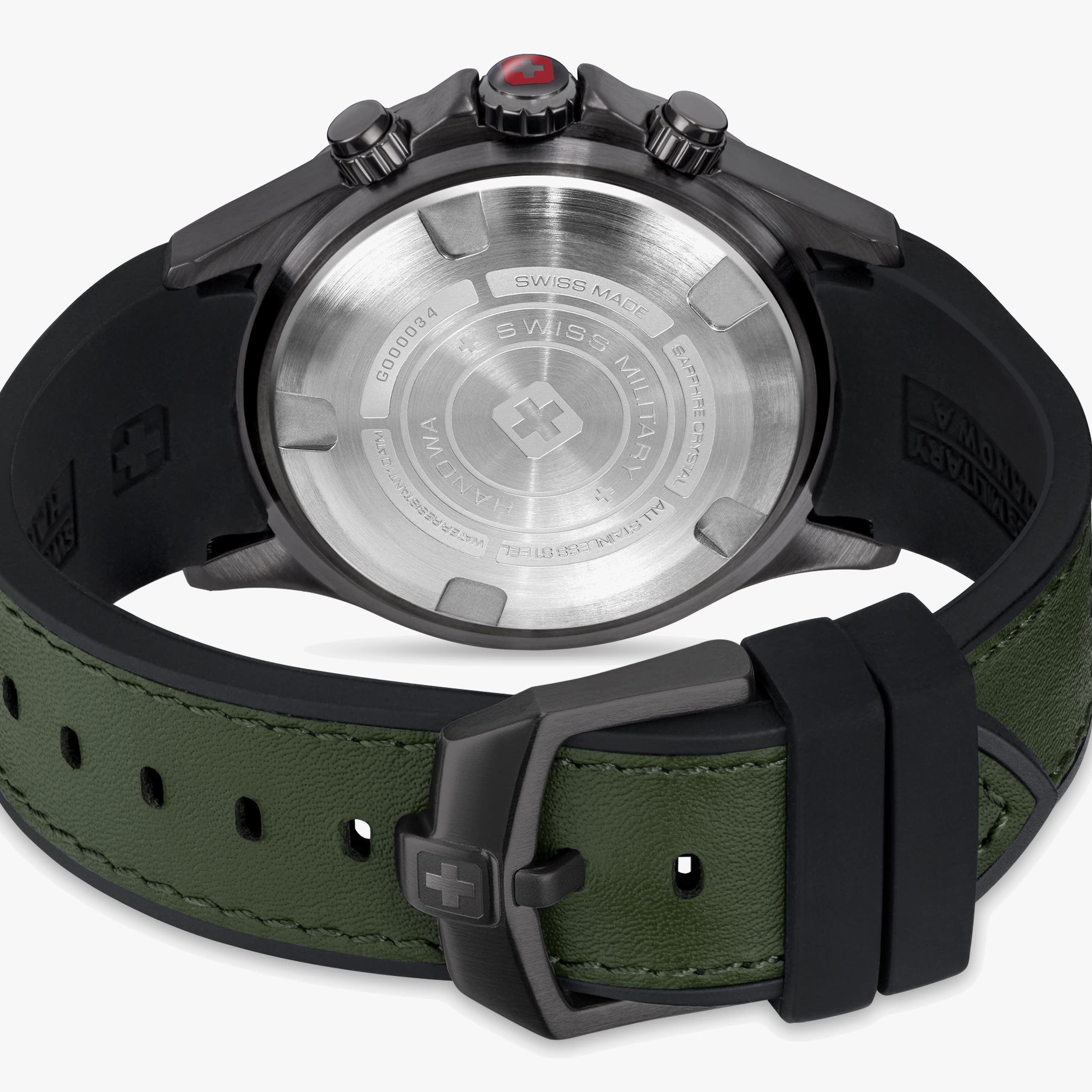 Swiss Military Hanowa Watchman - Olive green