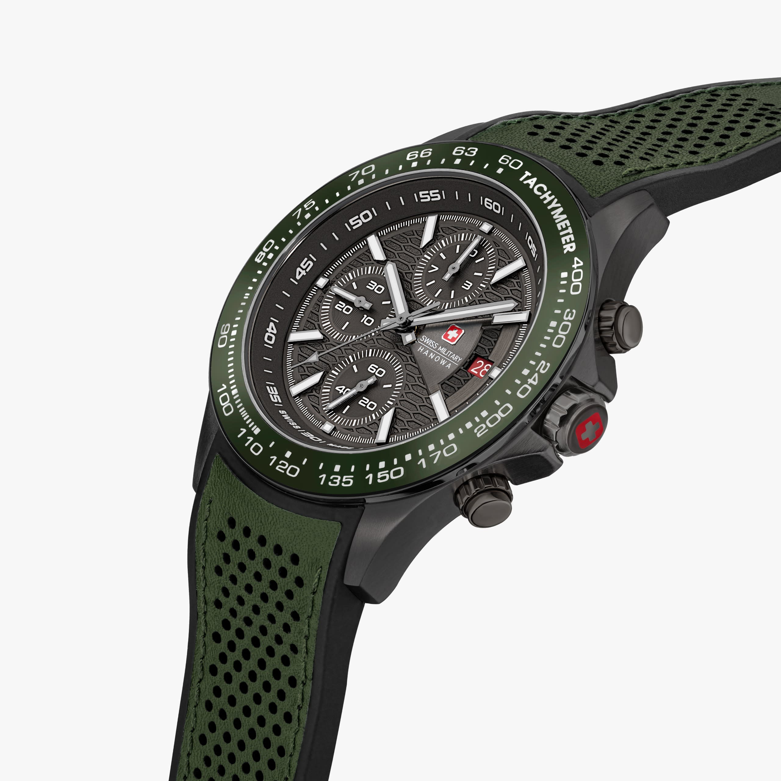 Swiss Military Hanowa Watchman - Olive green