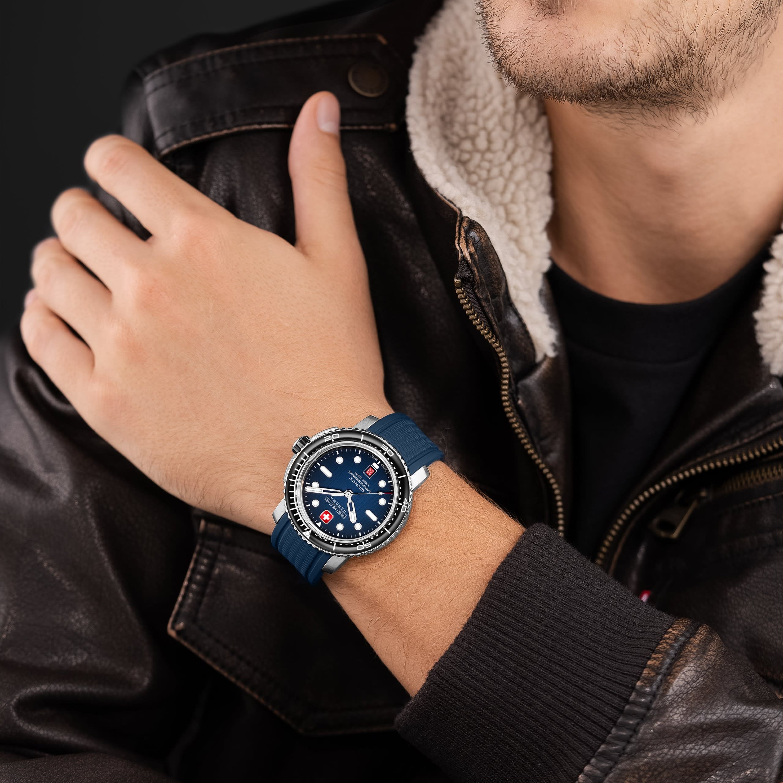 Swiss Military Hanowa Maitre Plongeur - Blue