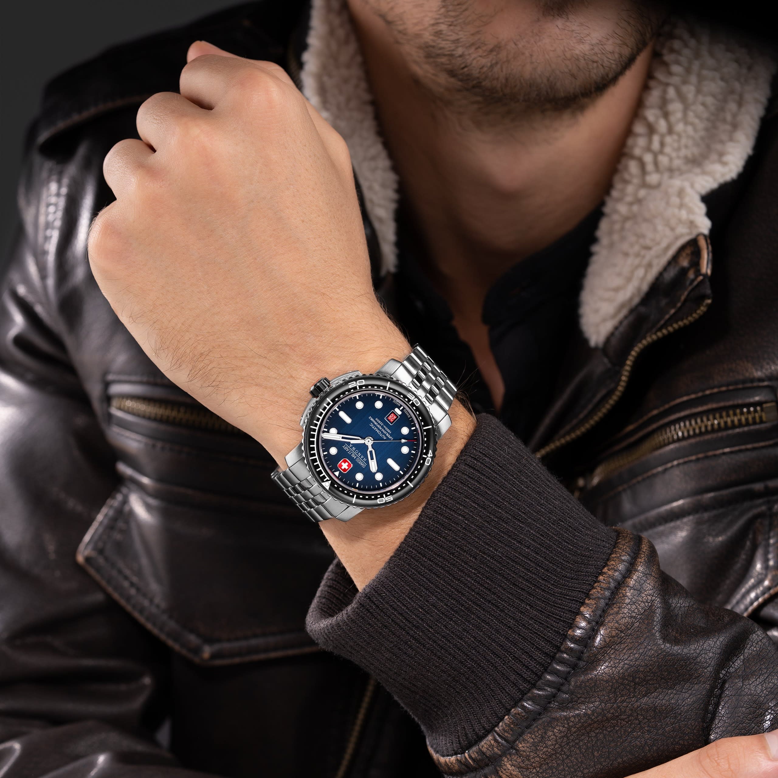 Swiss Military Hanowa Maitre Plongeur - Blue