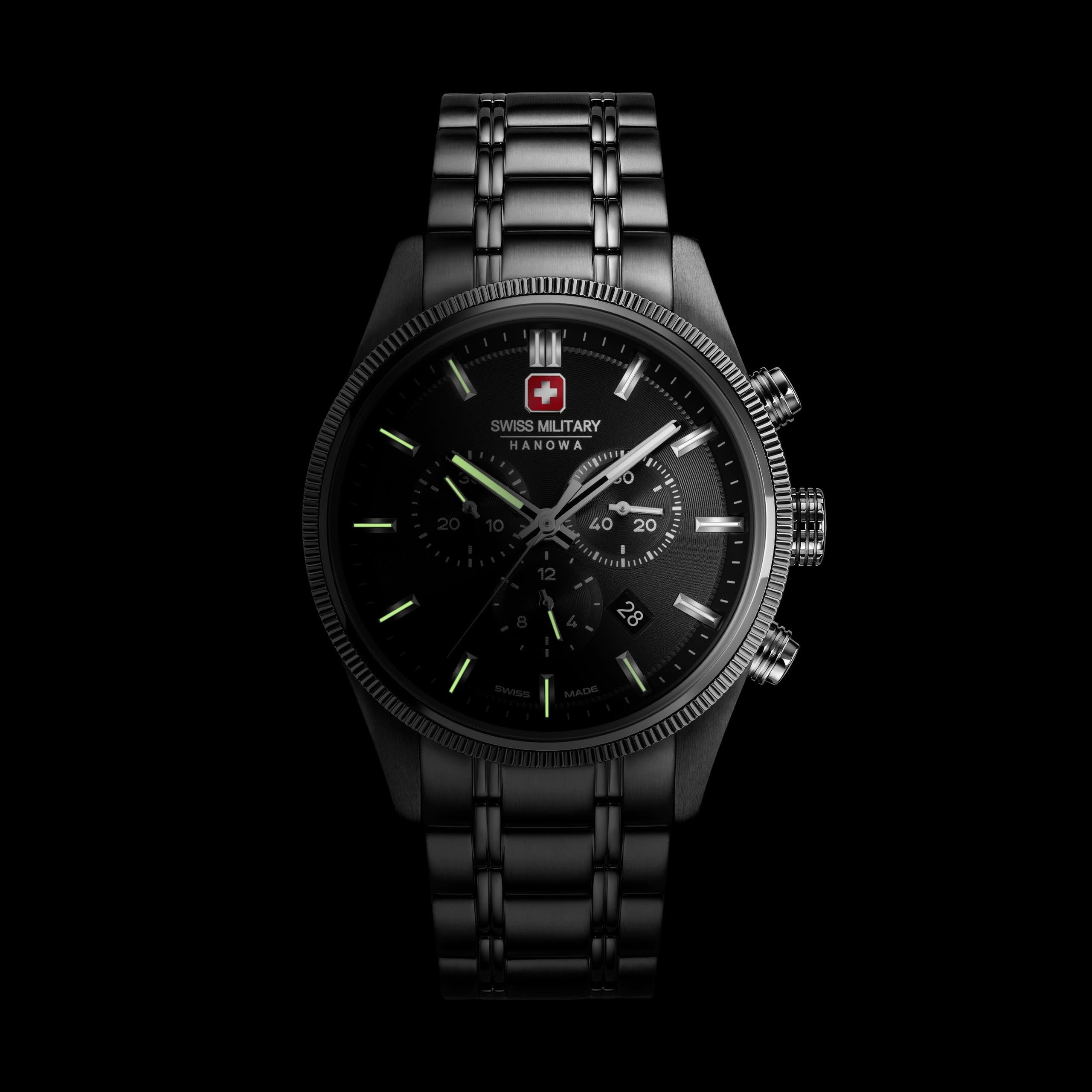 Swiss Military Hanowa Airman First Class - Black