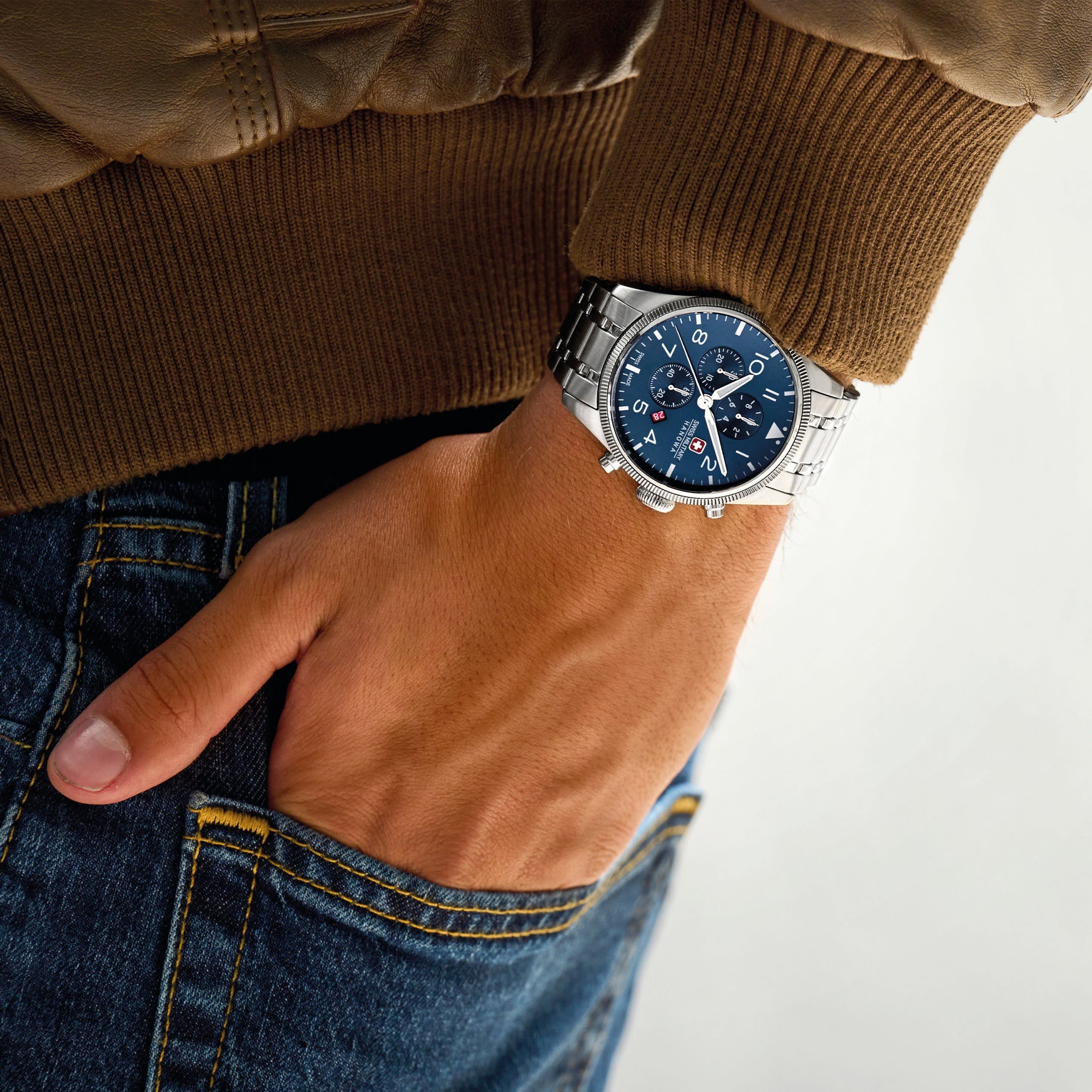 Swiss Military Hanowa Thunderbolt Chrono - Blue