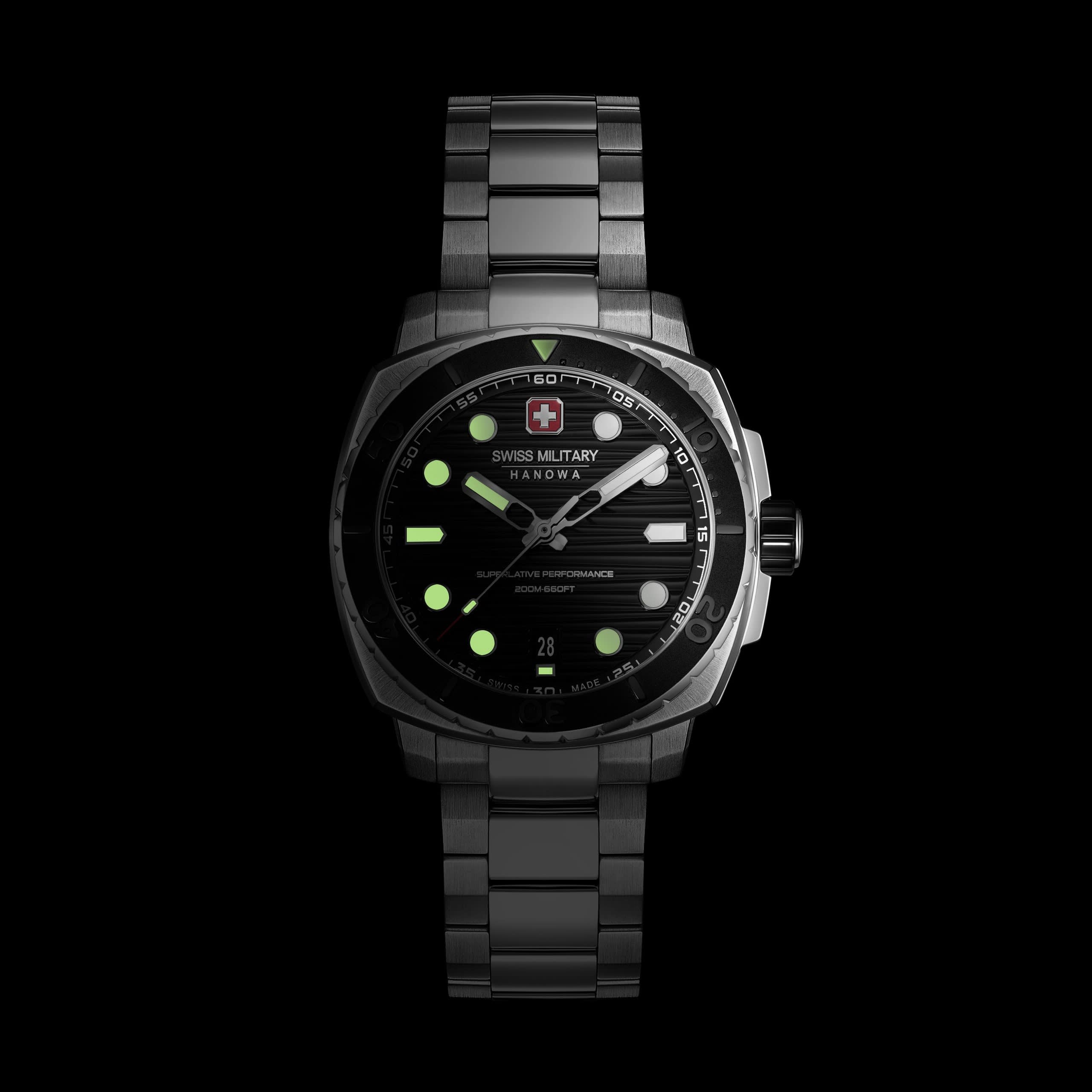 Swiss Military Hanowa Tidalwave - Black