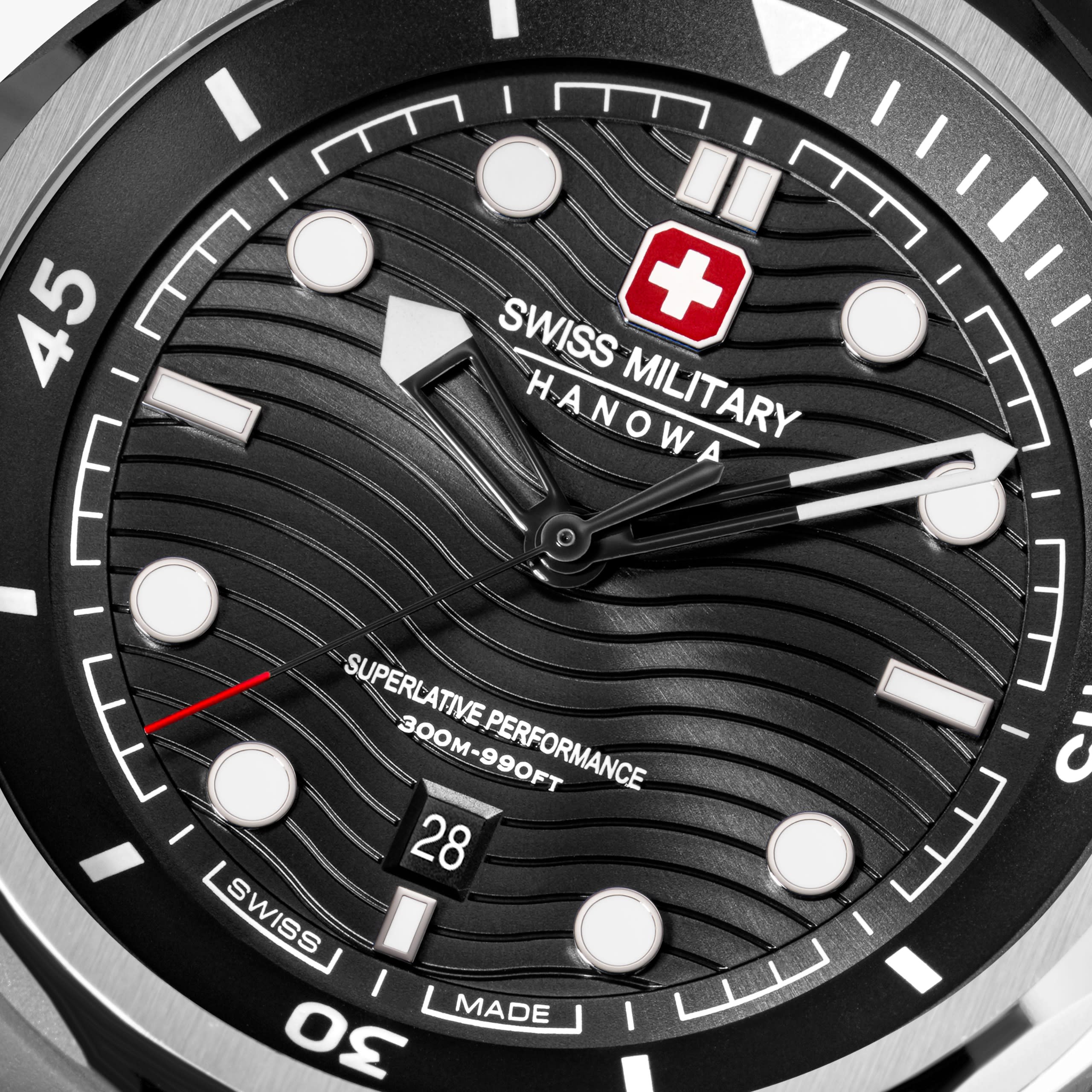 Swiss Military Hanowa Breakwater - Black