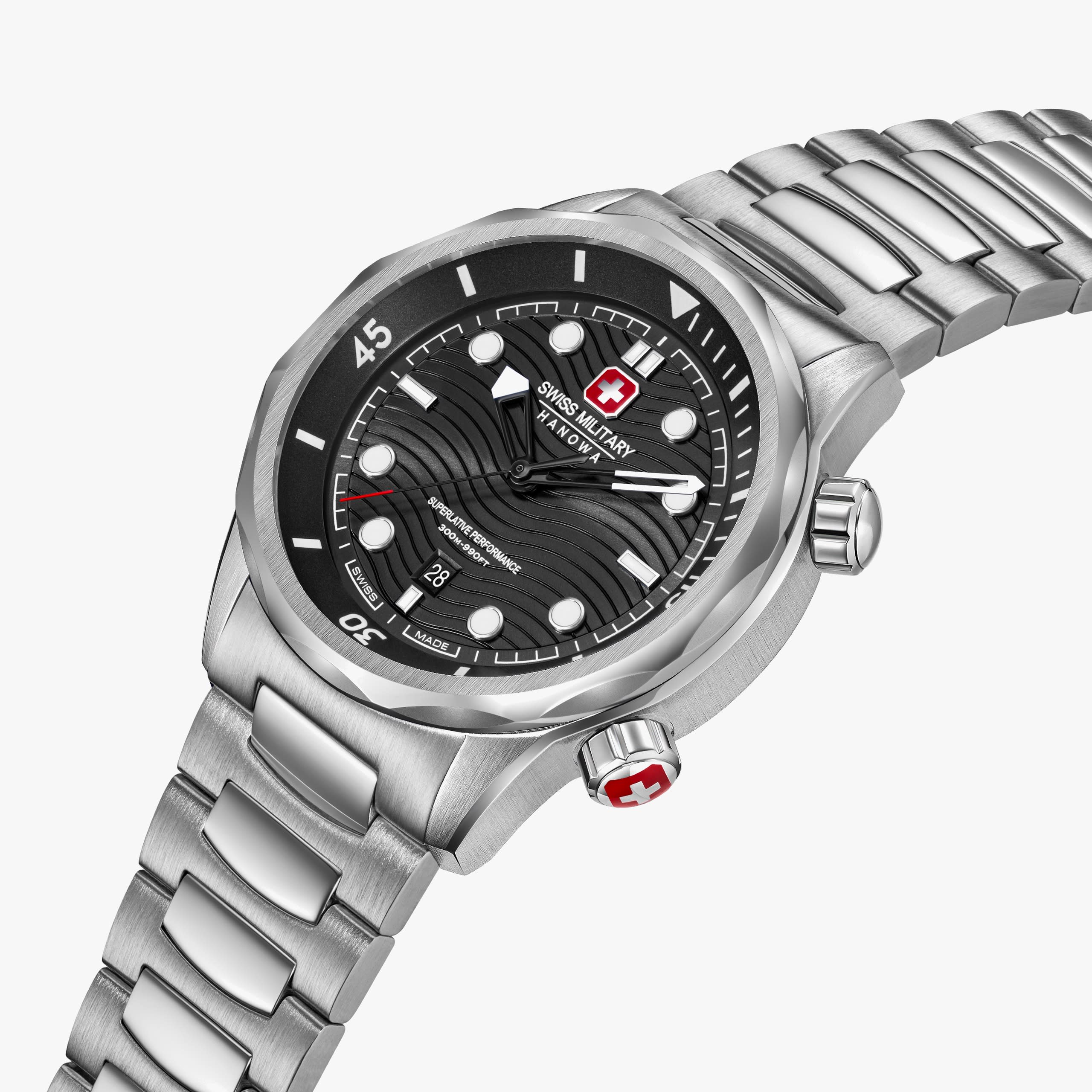 Swiss Military Hanowa Breakwater - Black