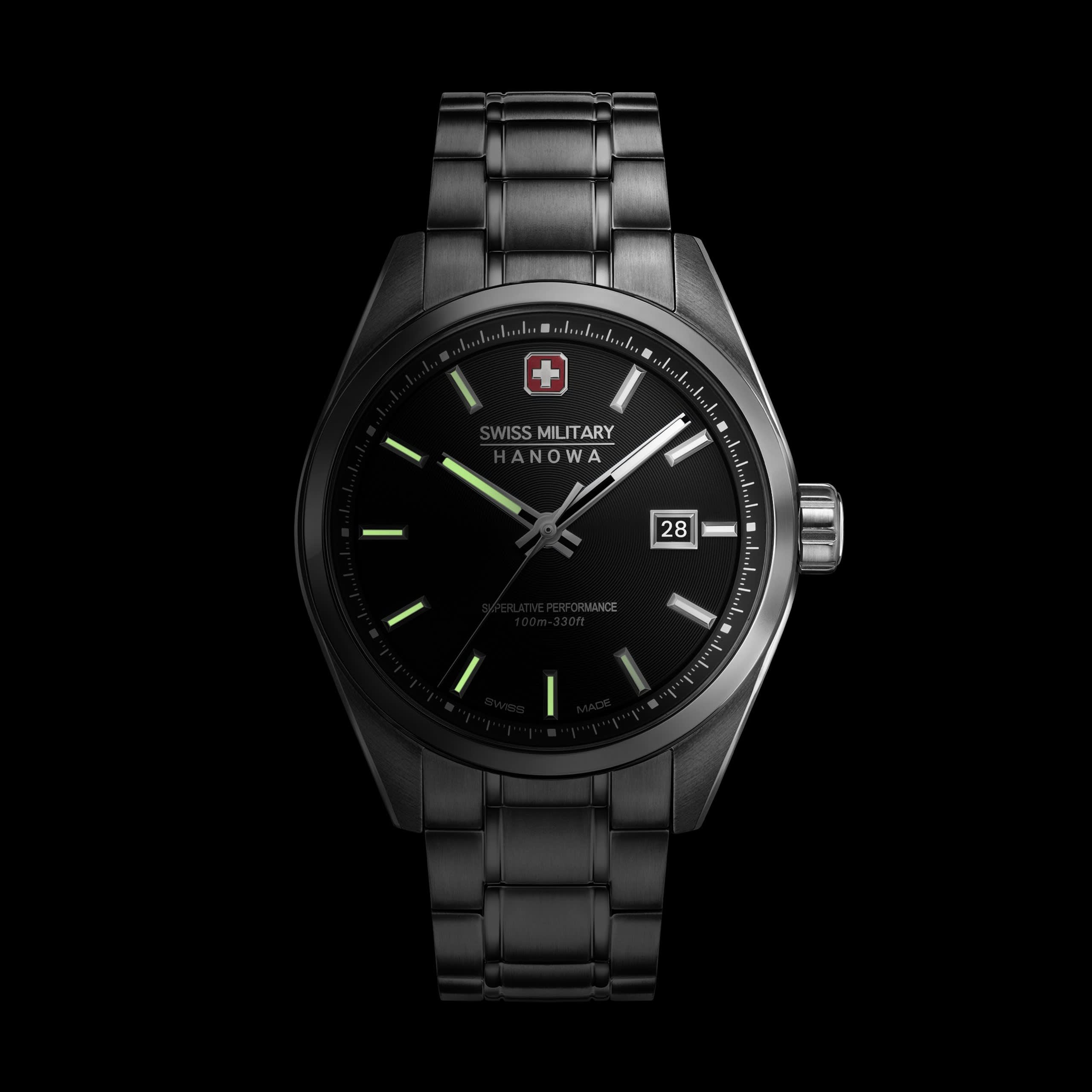 Swiss Military Hanowa Pioneer - Black