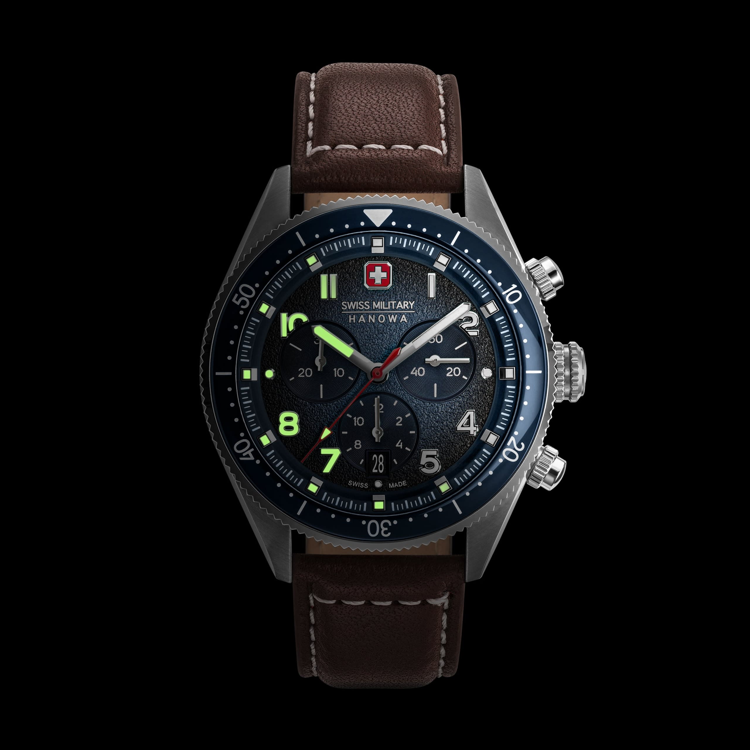 Swiss Military Hanowa Greyhound Chrono - Blue