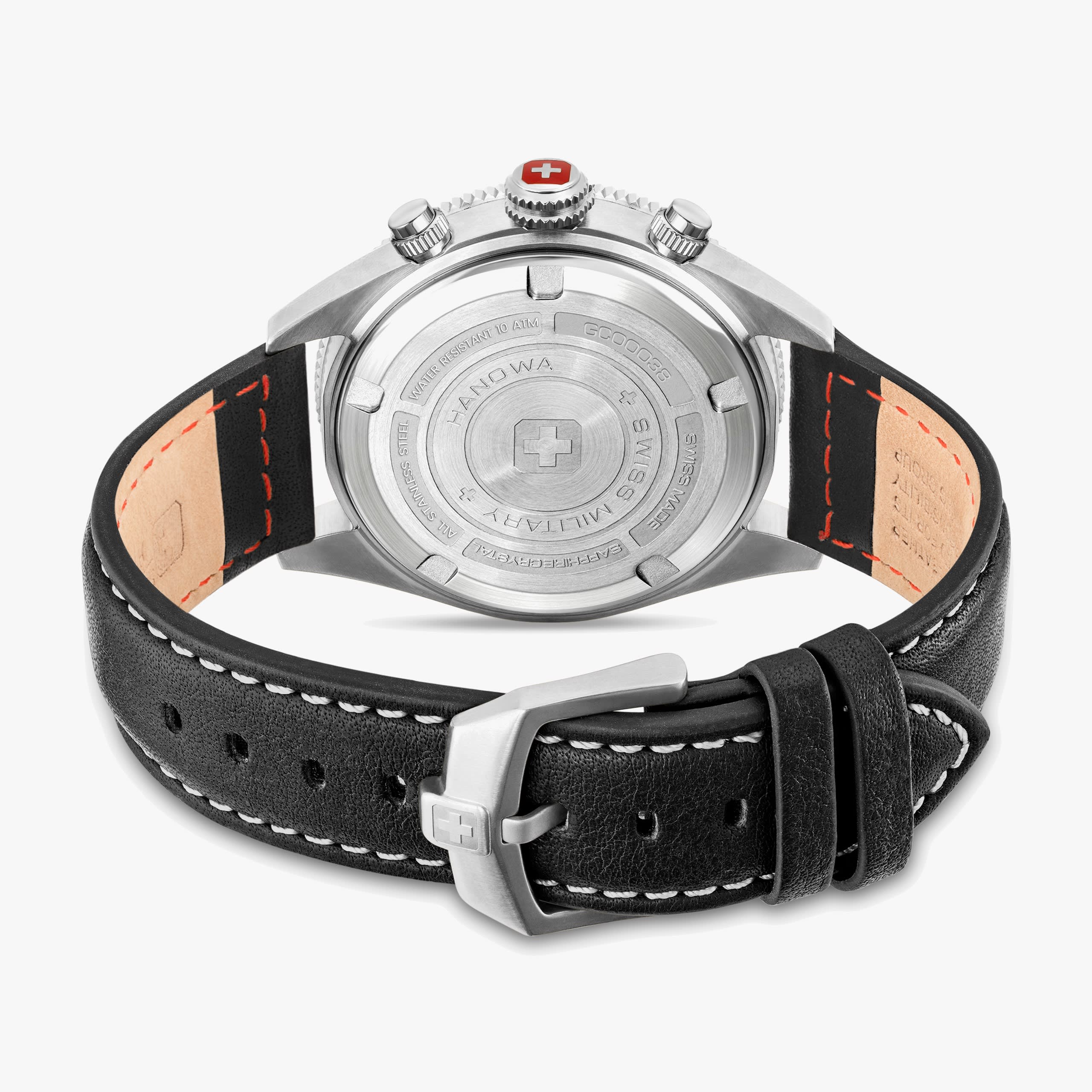 Swiss Military Hanowa Greyhound Chrono - Black