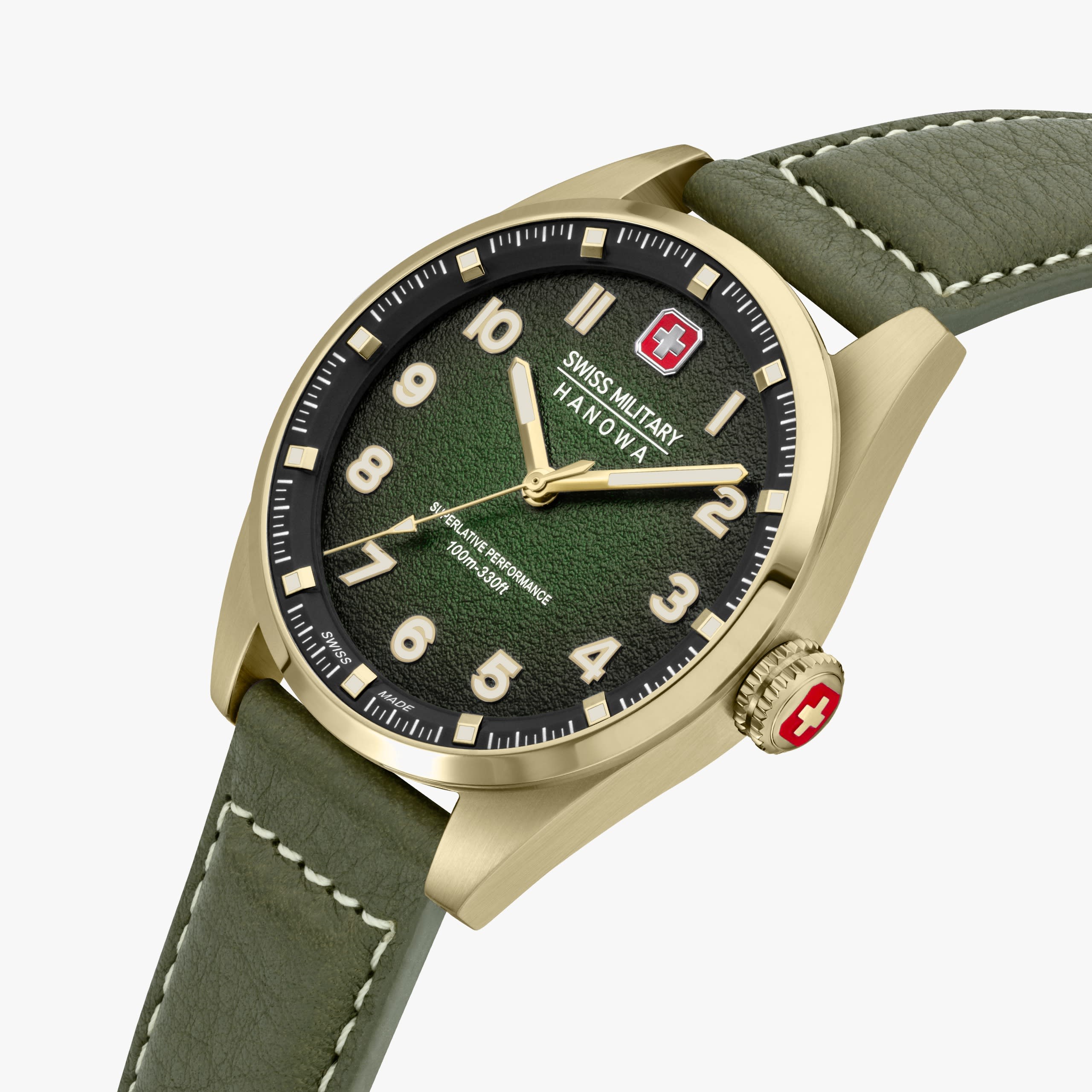 Swiss Military Hanowa Greyhound - Olive green