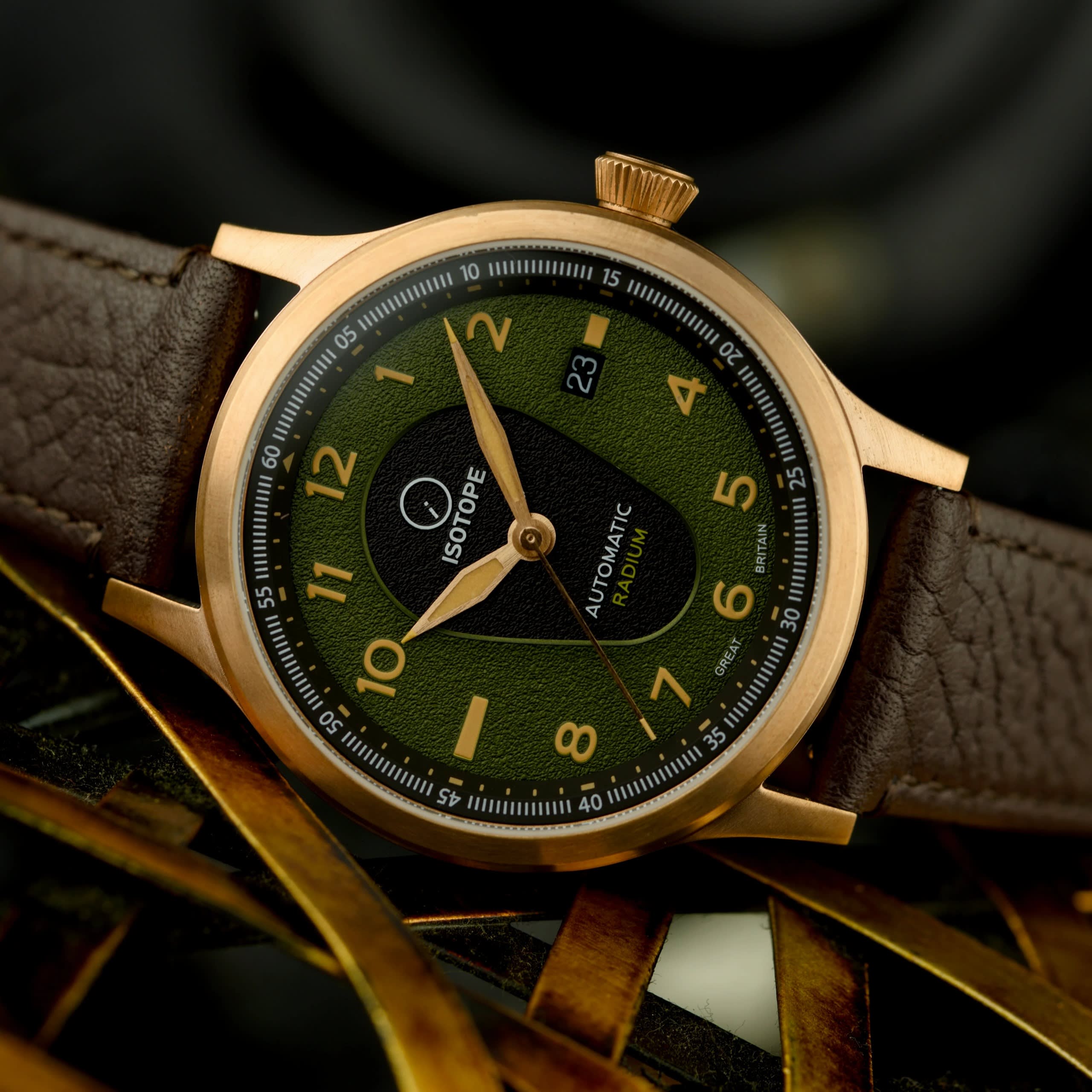 Isotope Old Radium Bronze Pilot