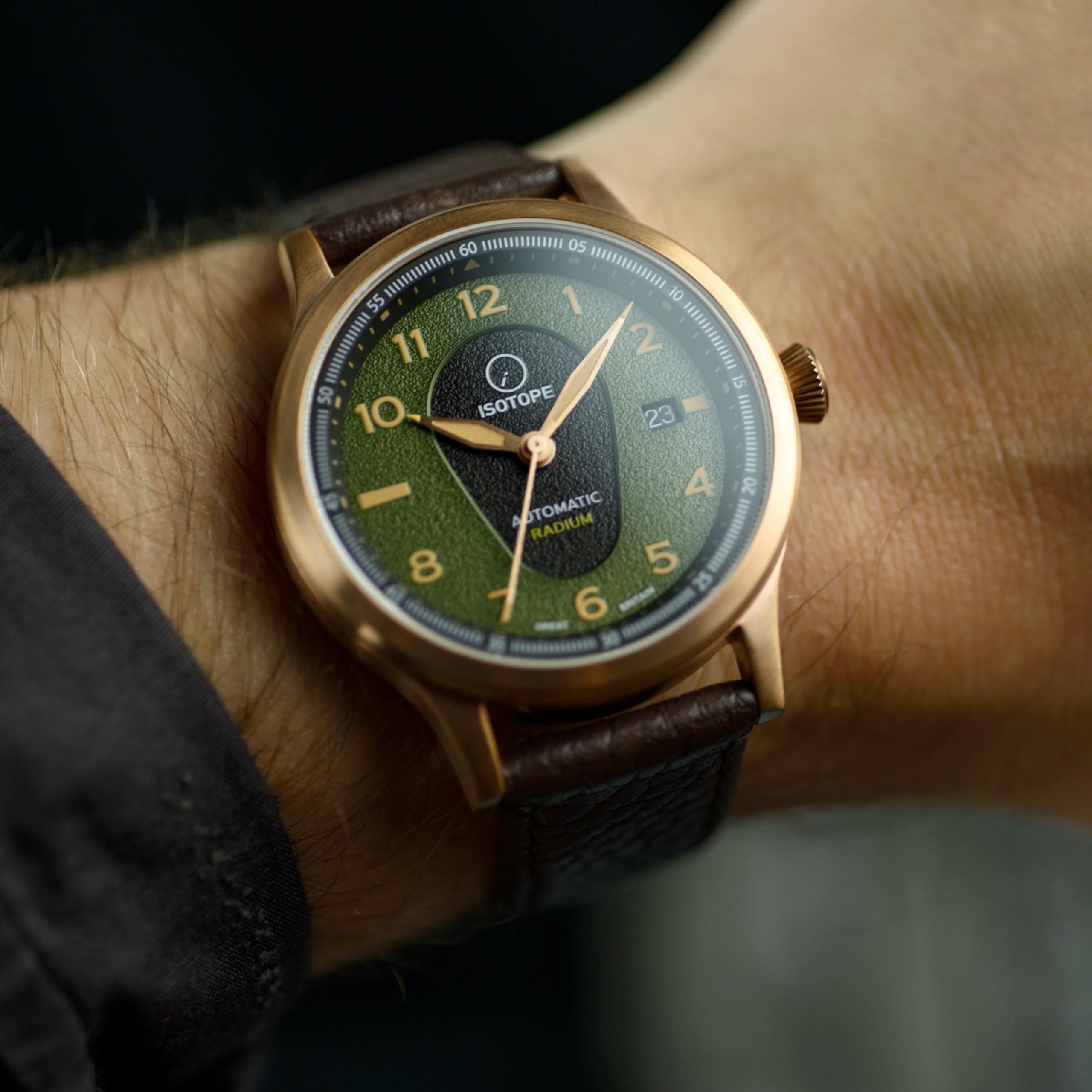 Isotope Old Radium Bronze Pilot