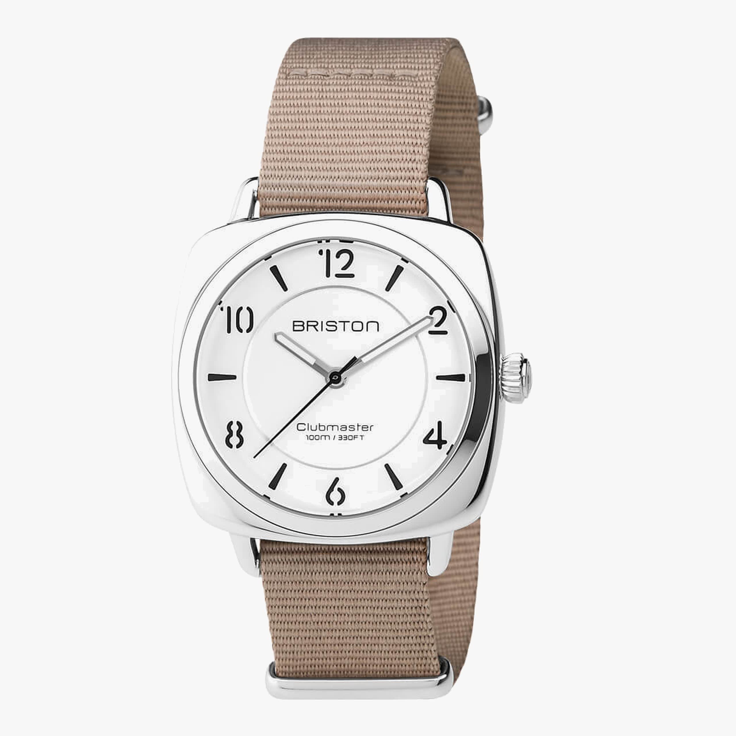 Briston Clubmaster Chic - Hms - Acero - Blanco