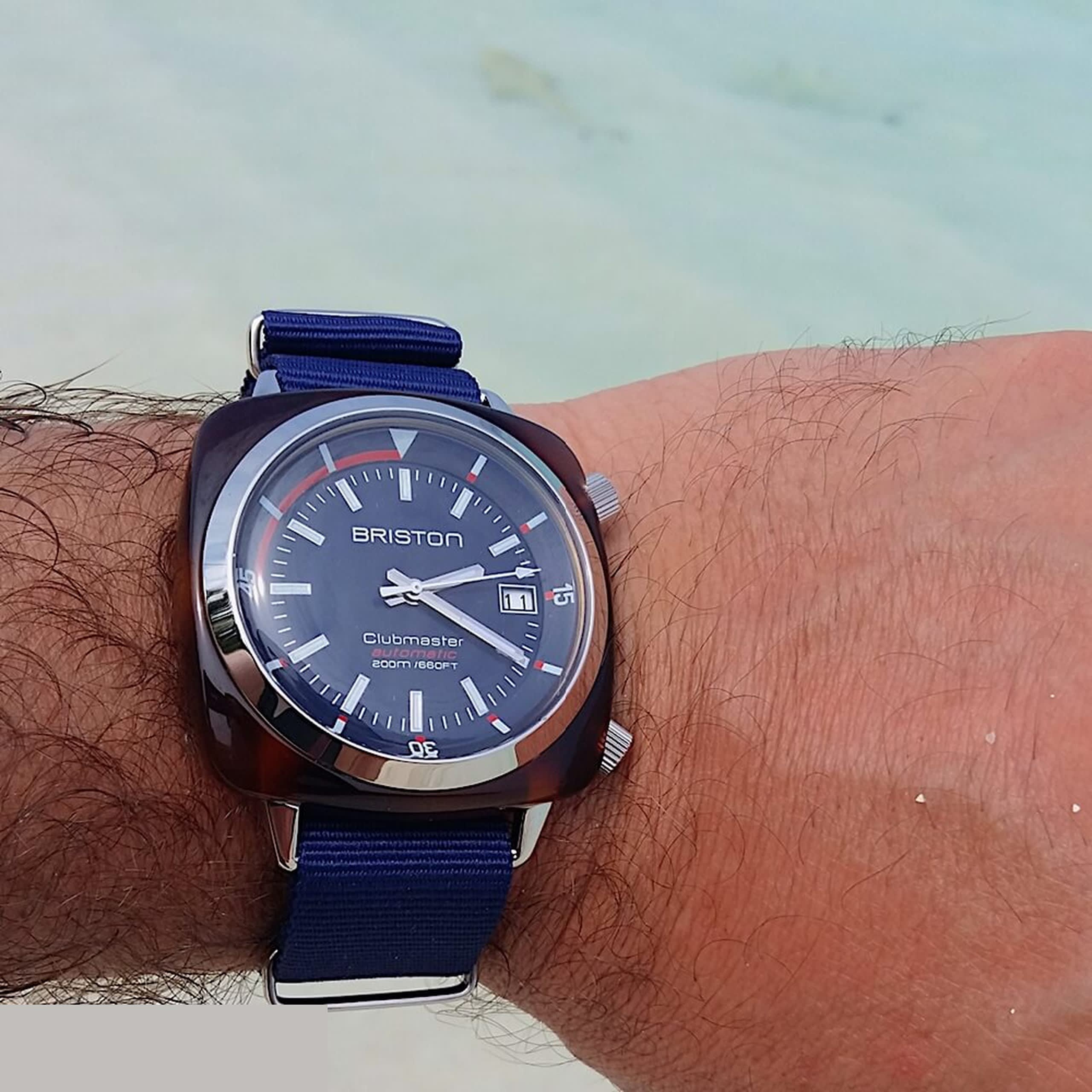 Briston Clubmaster Diver - Azul