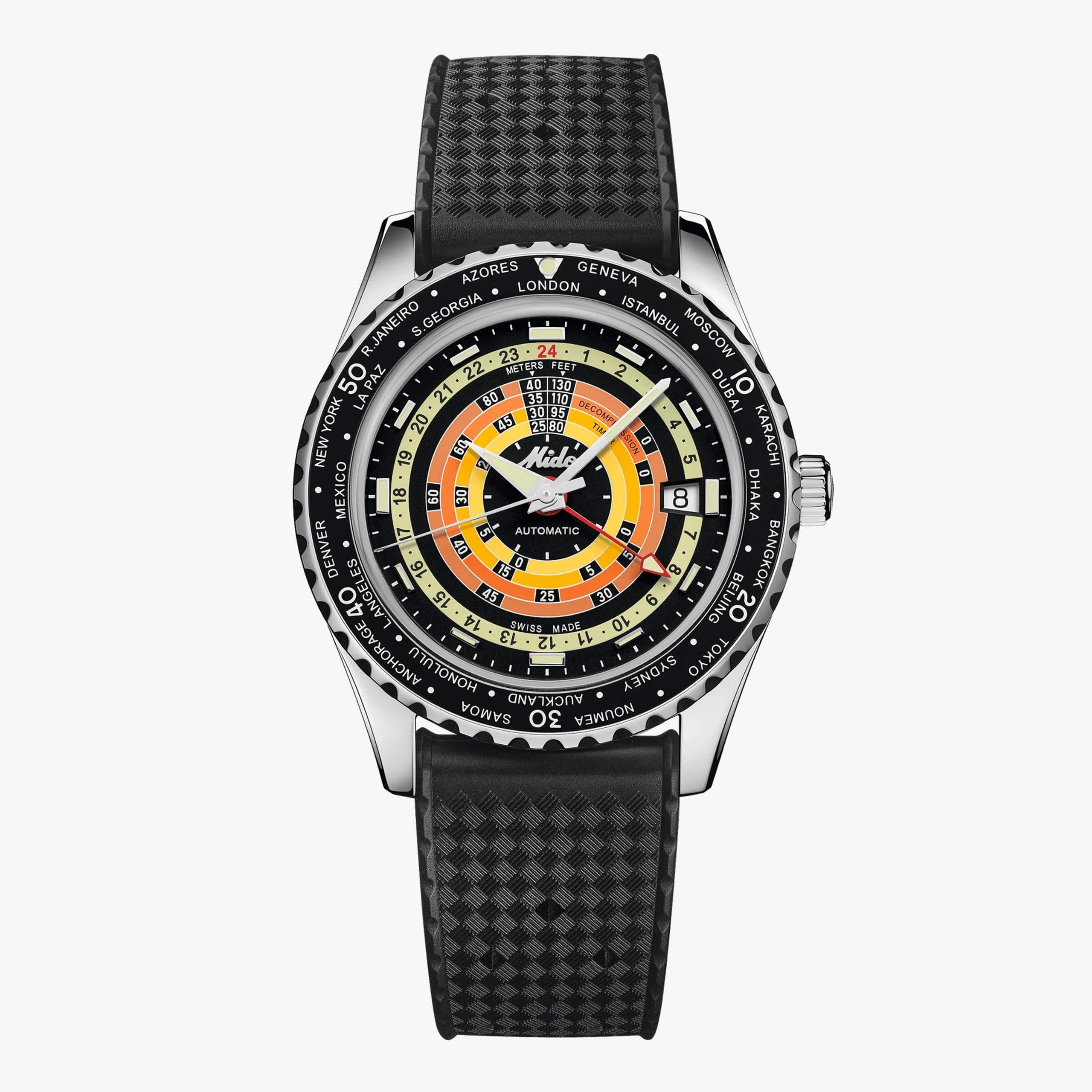 Mido Ocean Star Decompression Worldtimer