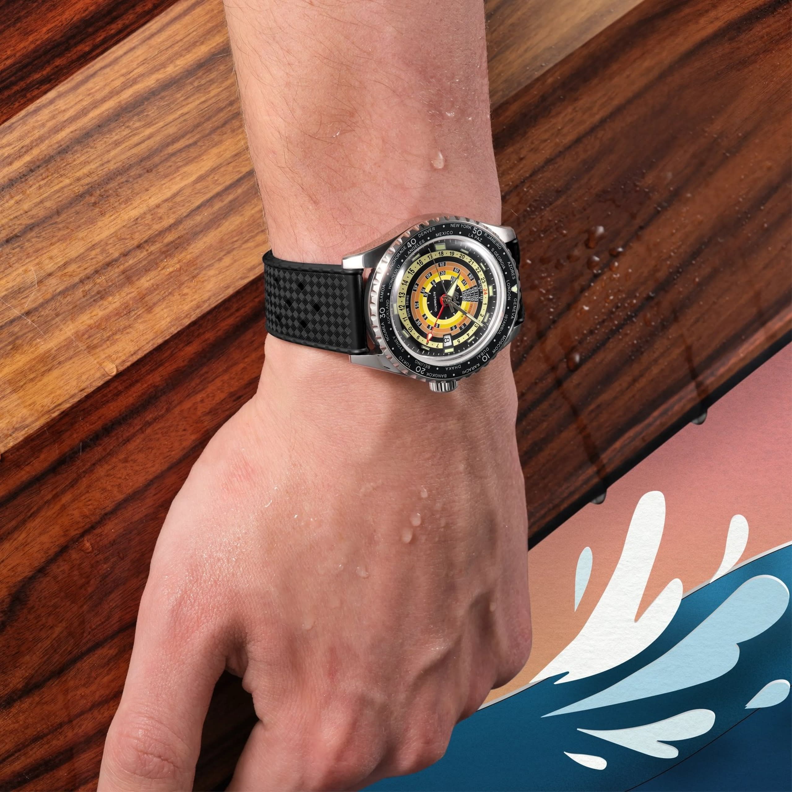 Mido Ocean Star Decompression Worldtimer