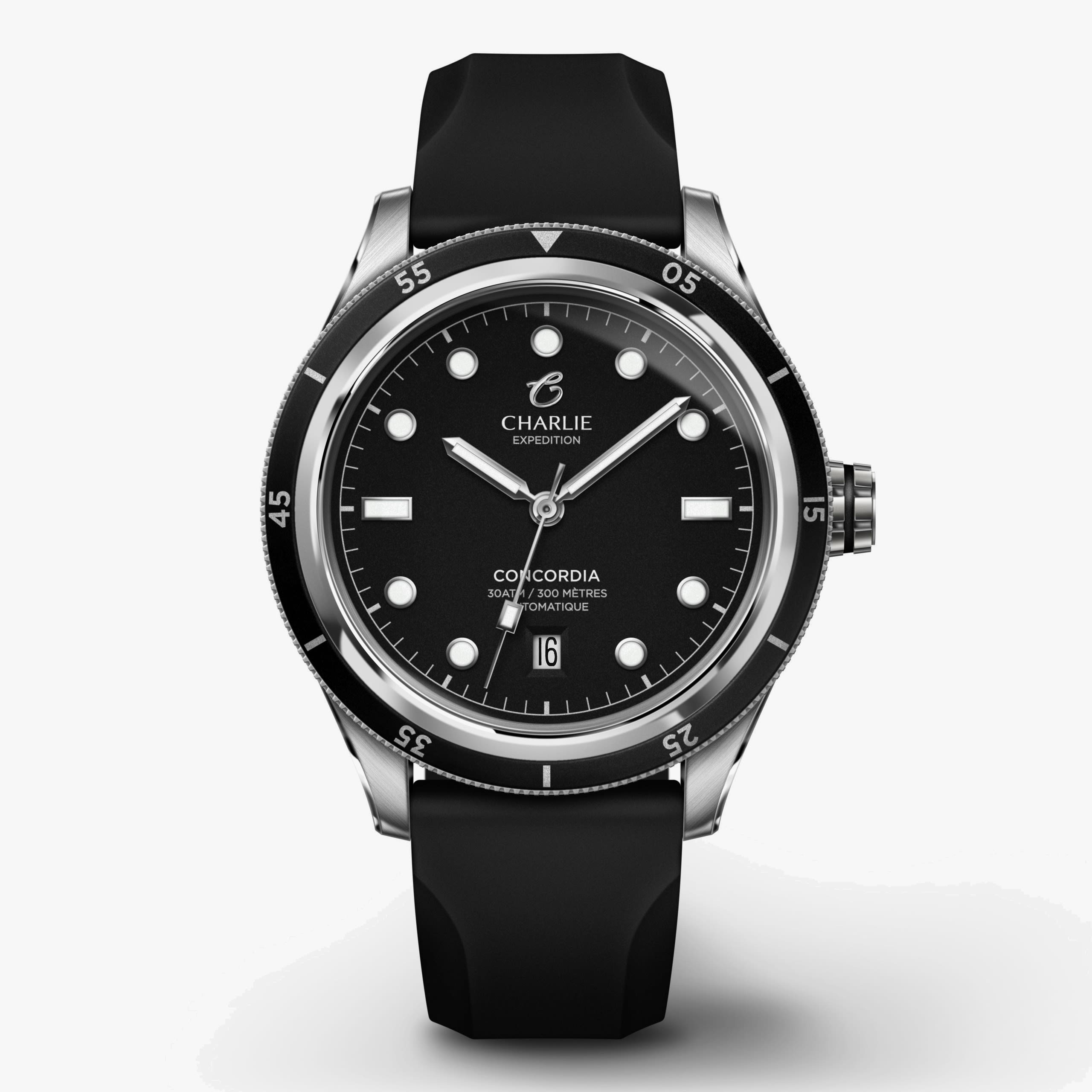 Charlie Paris Concordia - Automatic - Black