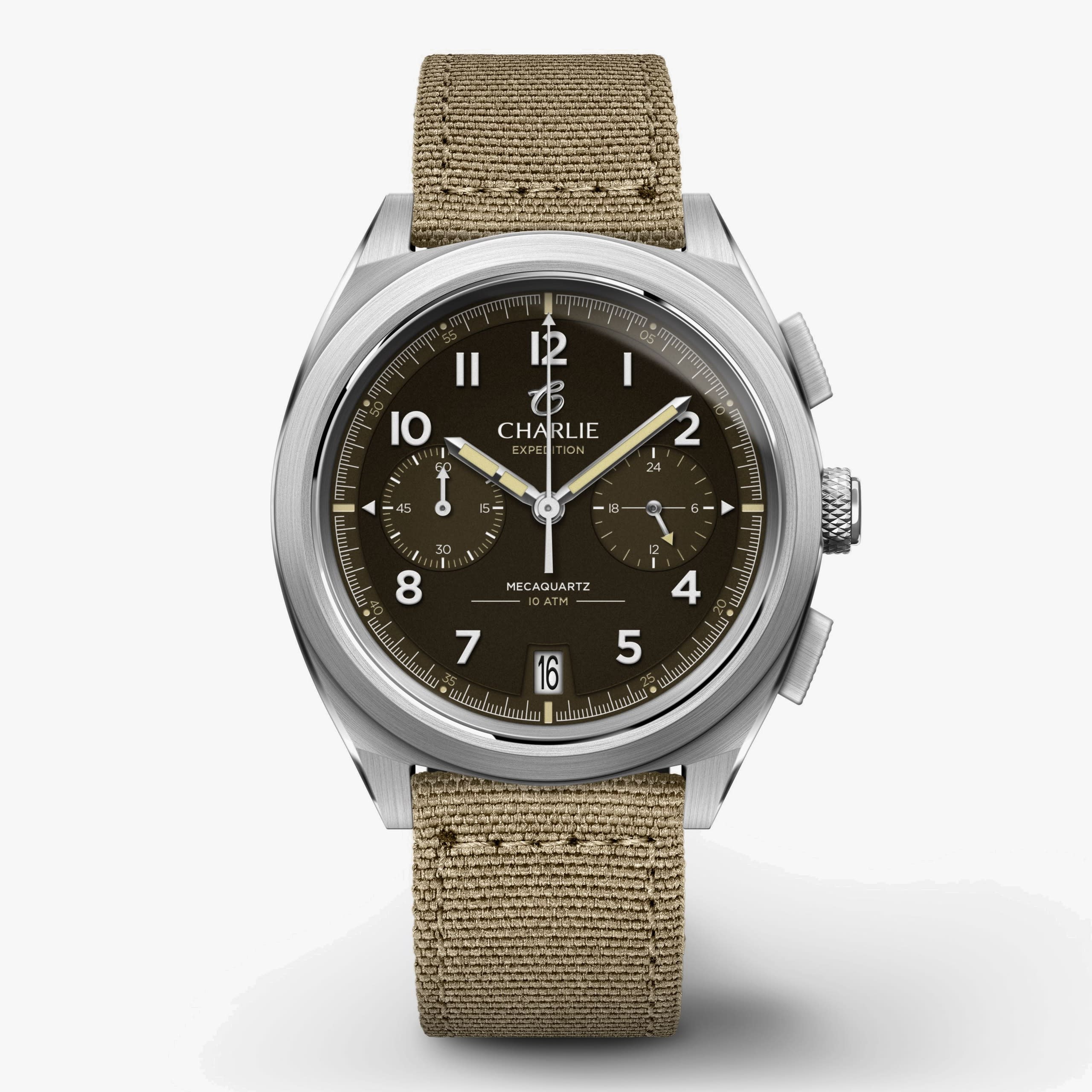 Charlie Paris GR - Chronograph - Brown