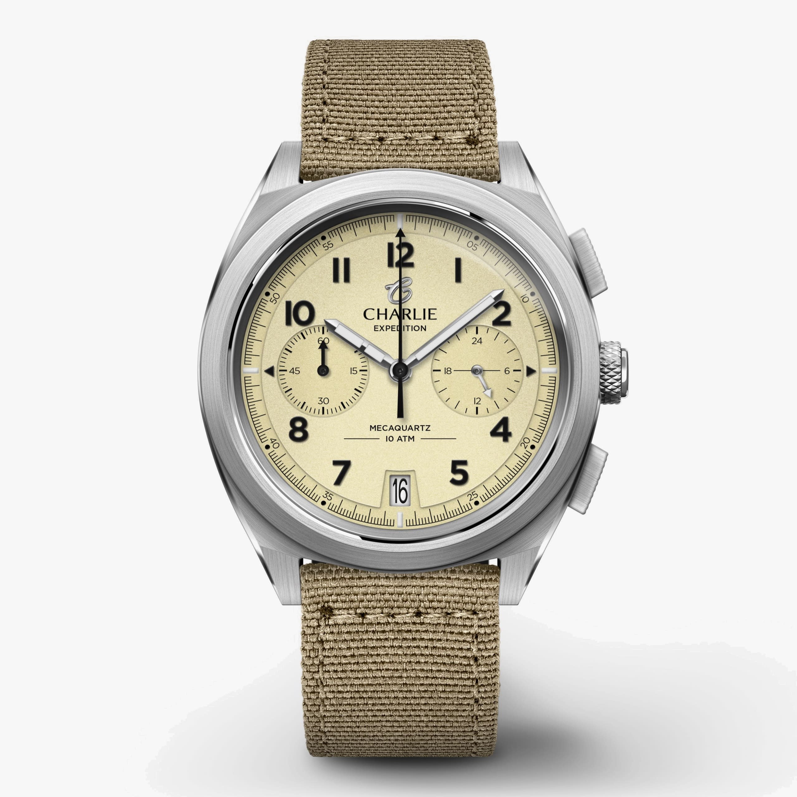 Charlie Paris GR - Chronograph - Beige