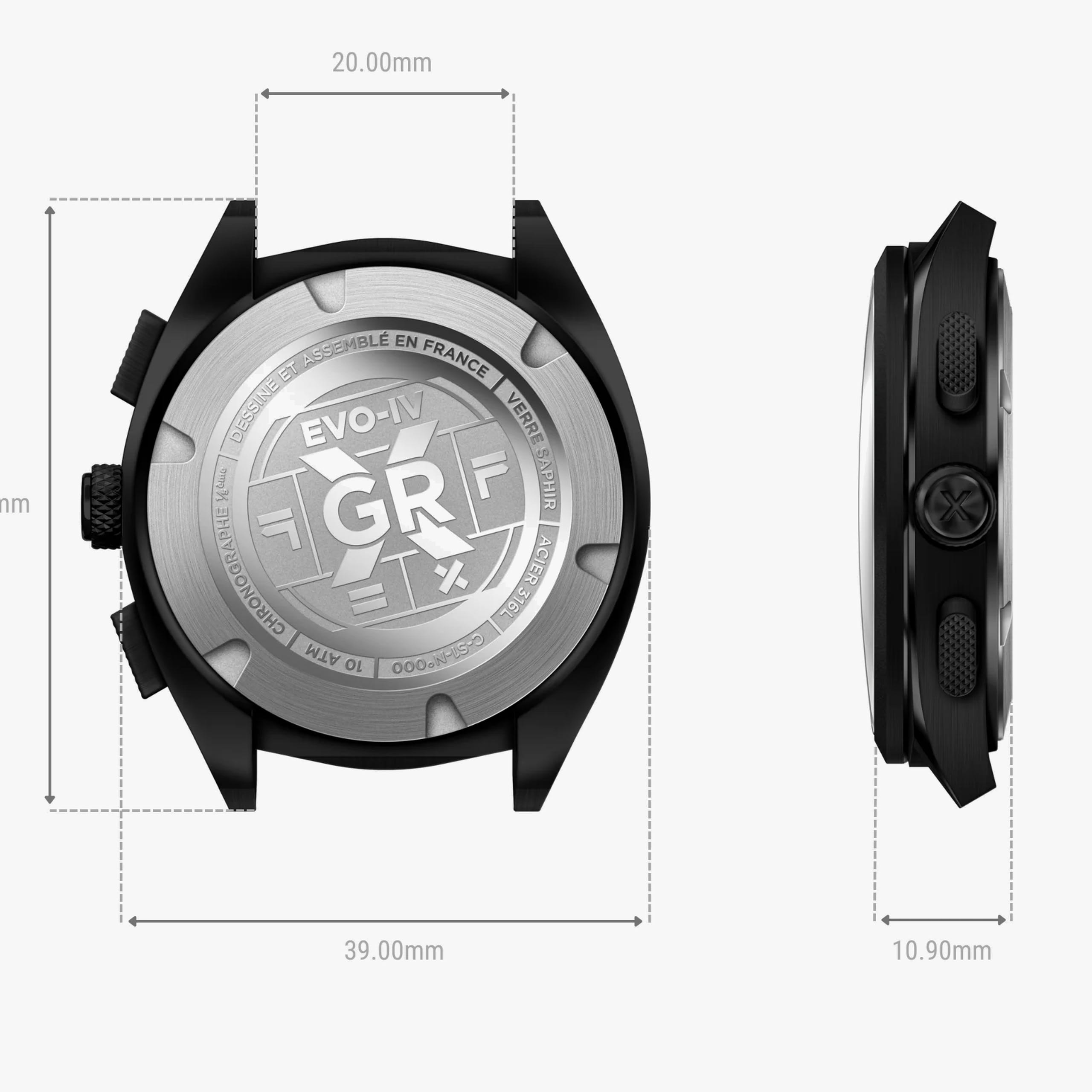 Charlie Paris Grx - Chronograph - Evo-iv
