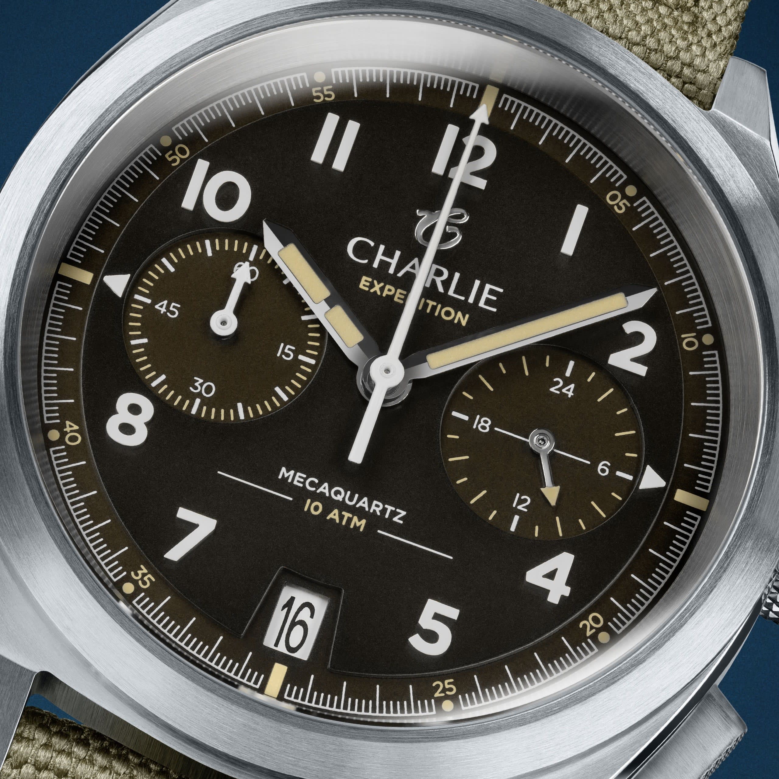 Charlie Paris GR - Chronograph - Brown