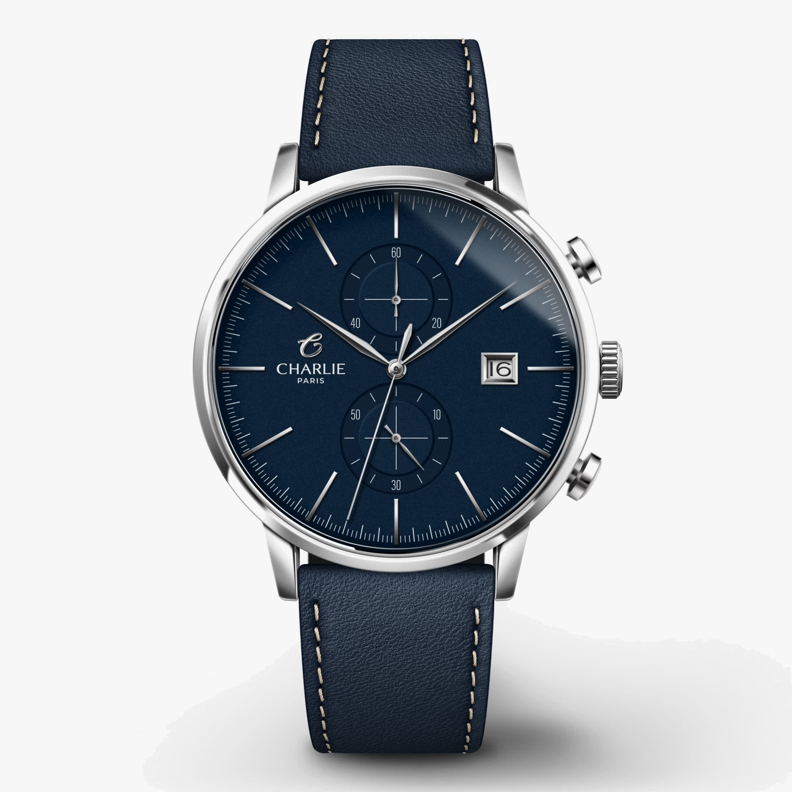 Charlie Paris Horizon - Chronograph - Blue