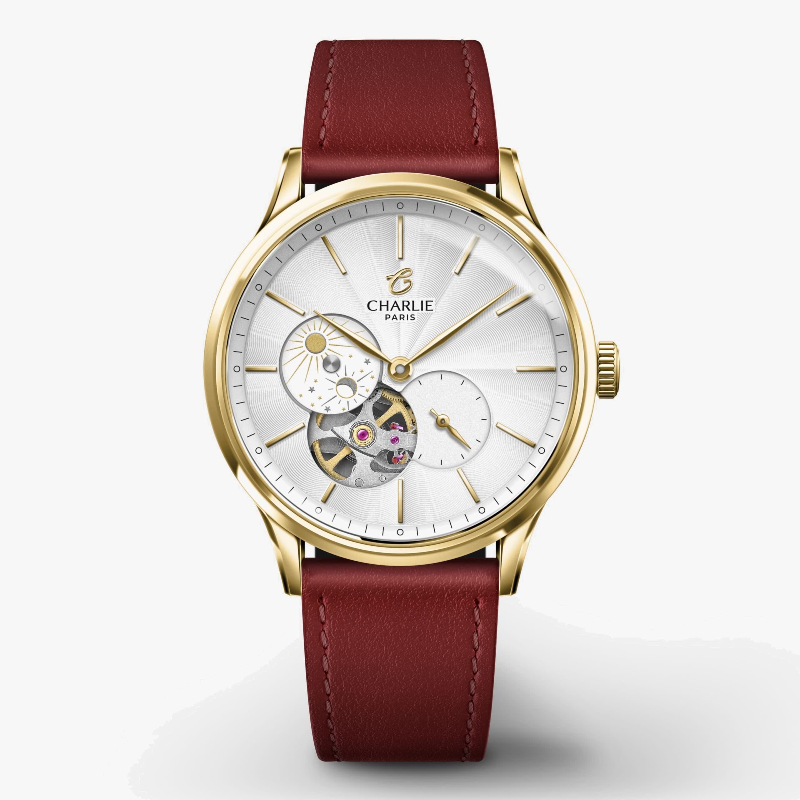 Charlie Paris Initial 36 - Open Heart Day/Night - Golden