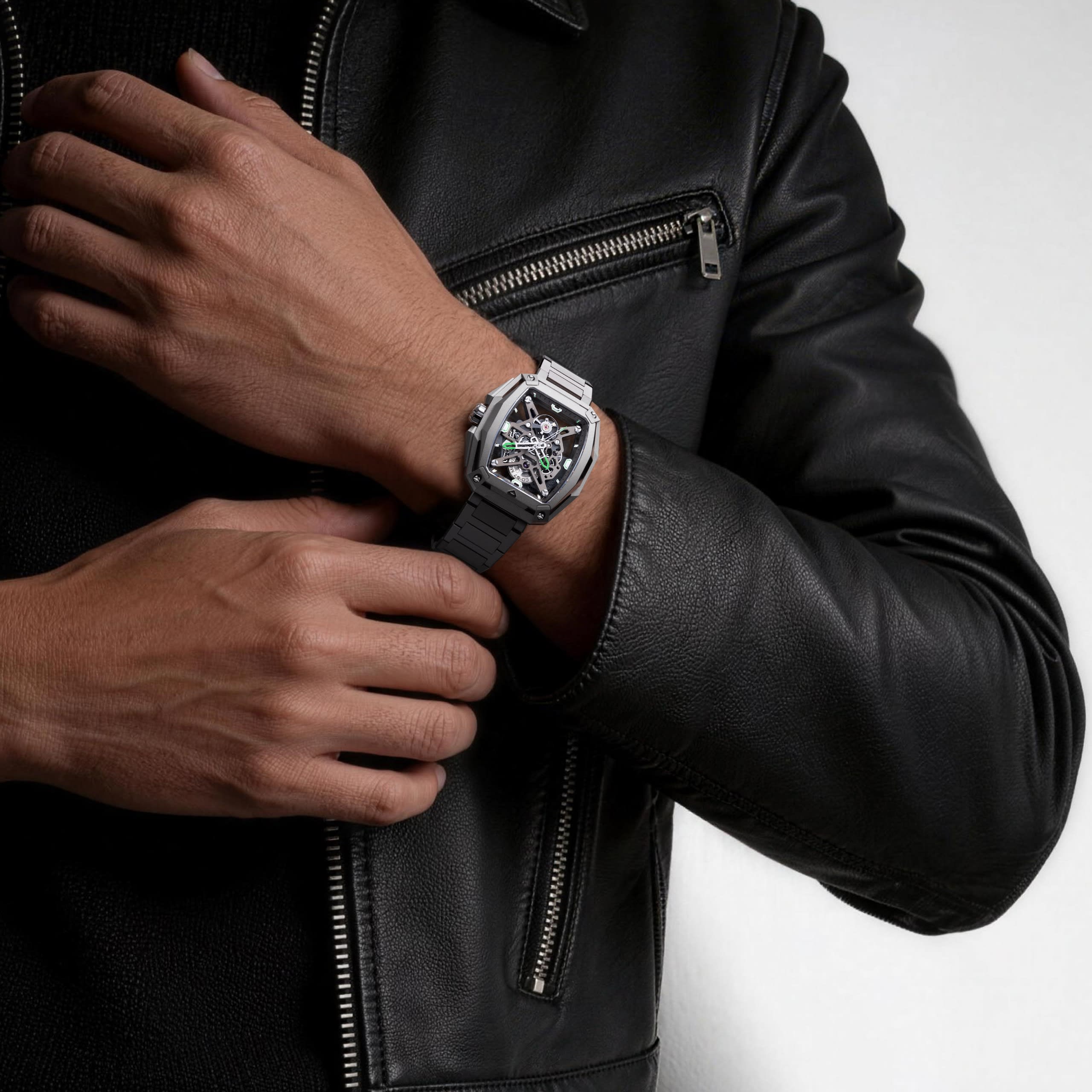 Ciga Design Skeleton Automatic Hunter Titanium Carbon