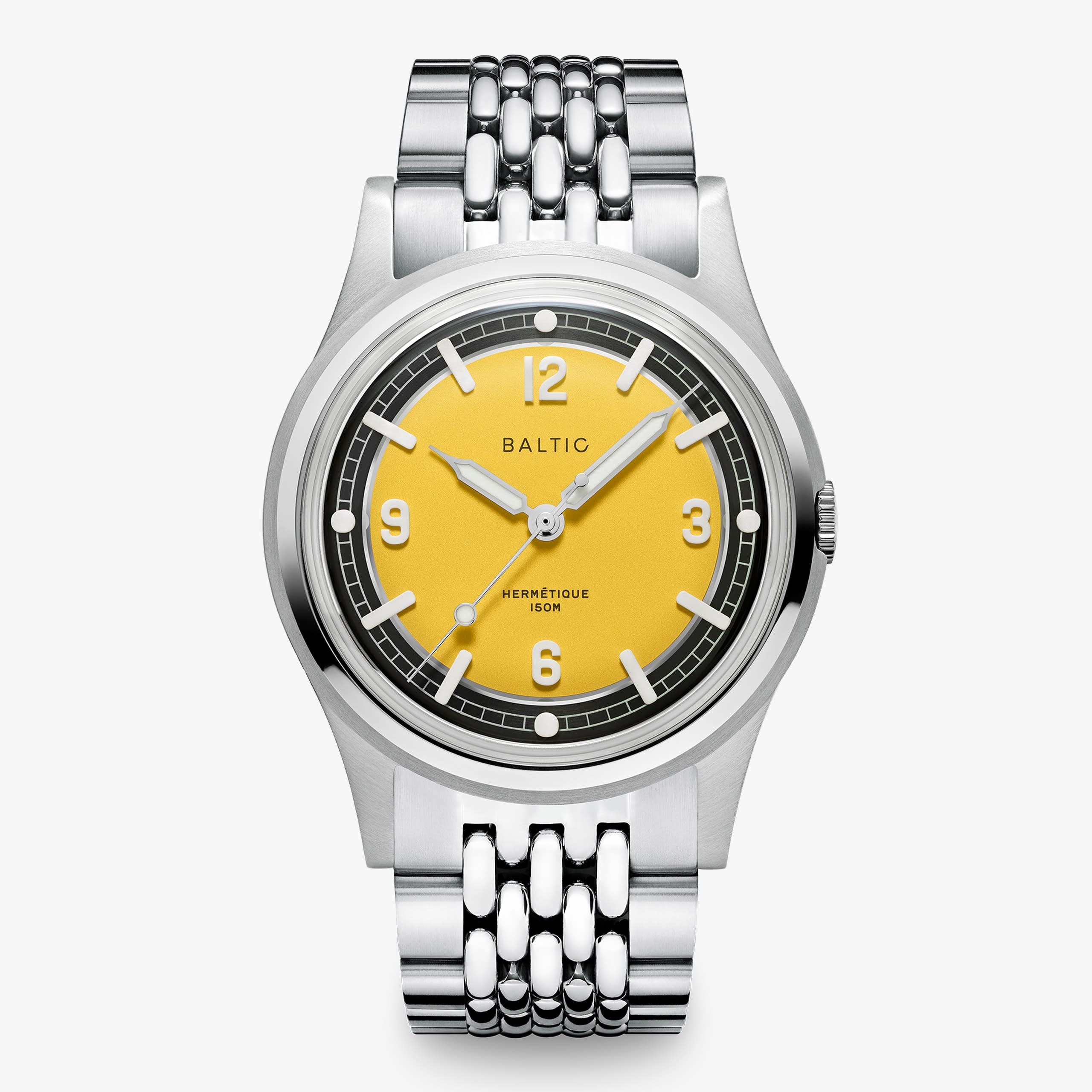 Baltic Hermétique Summer - Yellow - Brazalete Beads of Rice
