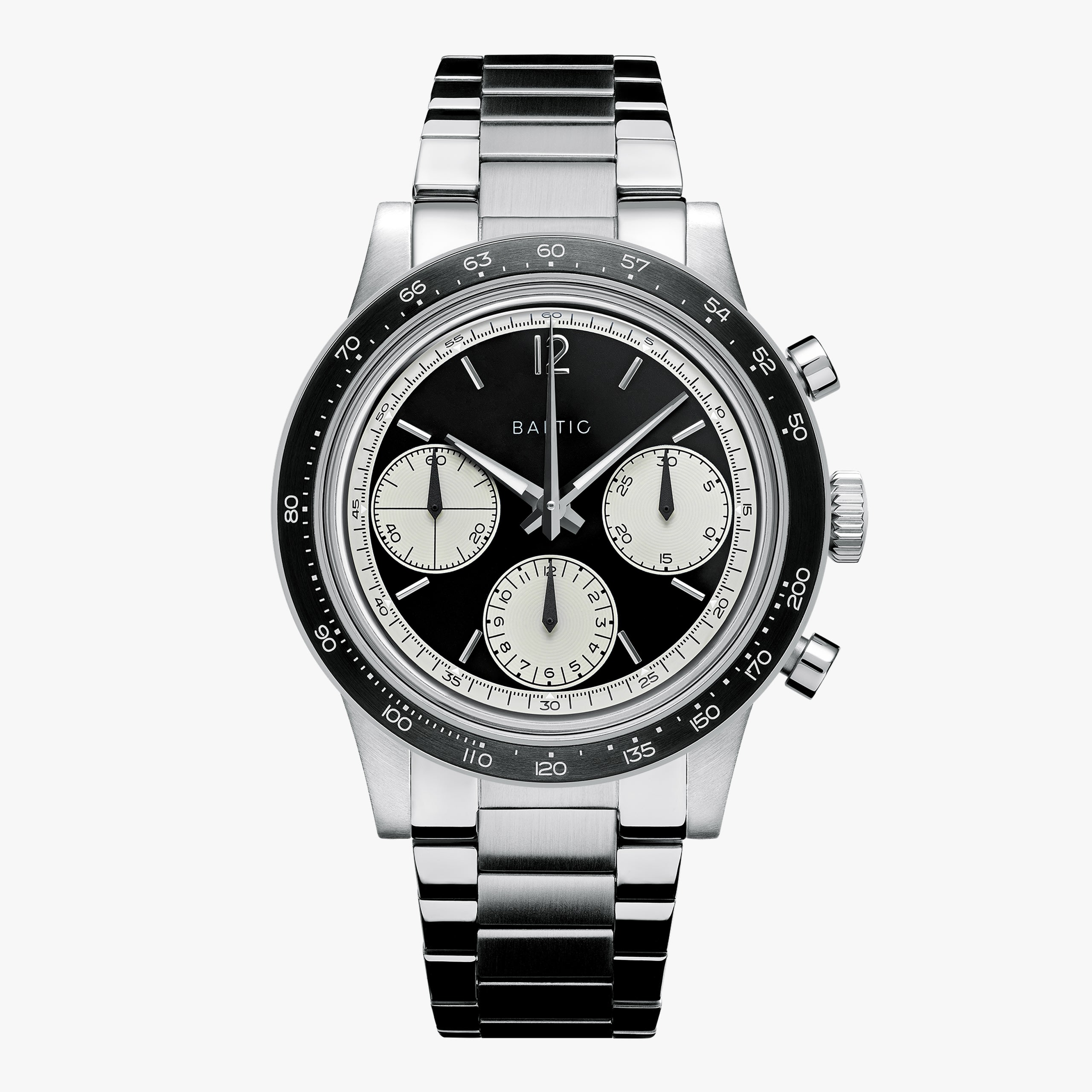 Baltic Scalegraph Classic - Reverse Panda - Bracciale Flat Link
