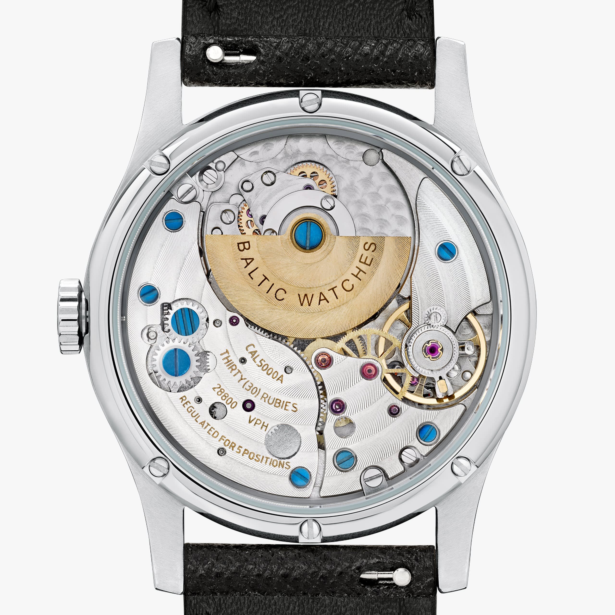 Baltic MR Roulette - Salmon - Pelle Nera Saffiano