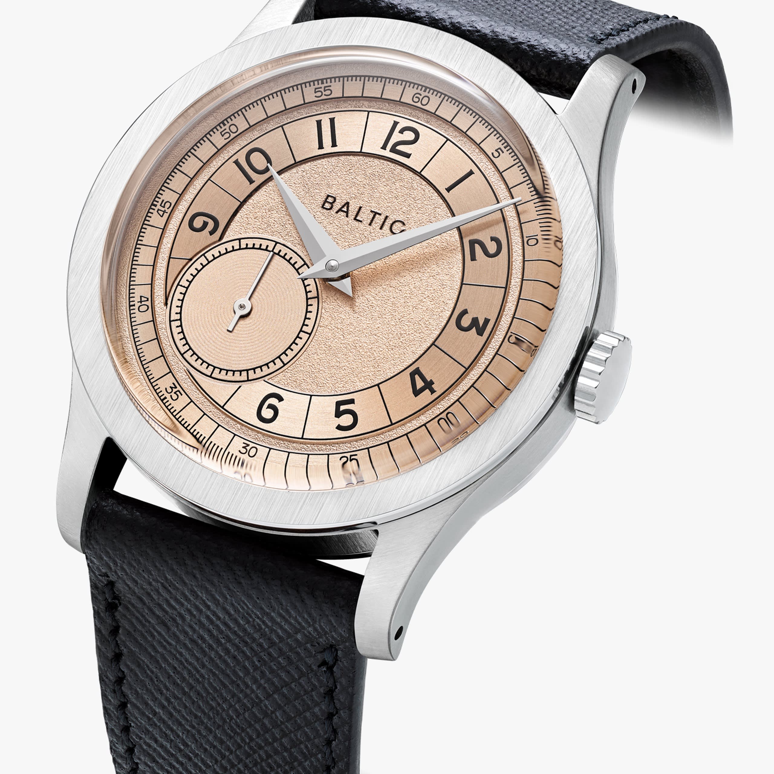 Baltic MR Roulette - Salmon - Pelle Nera Saffiano
