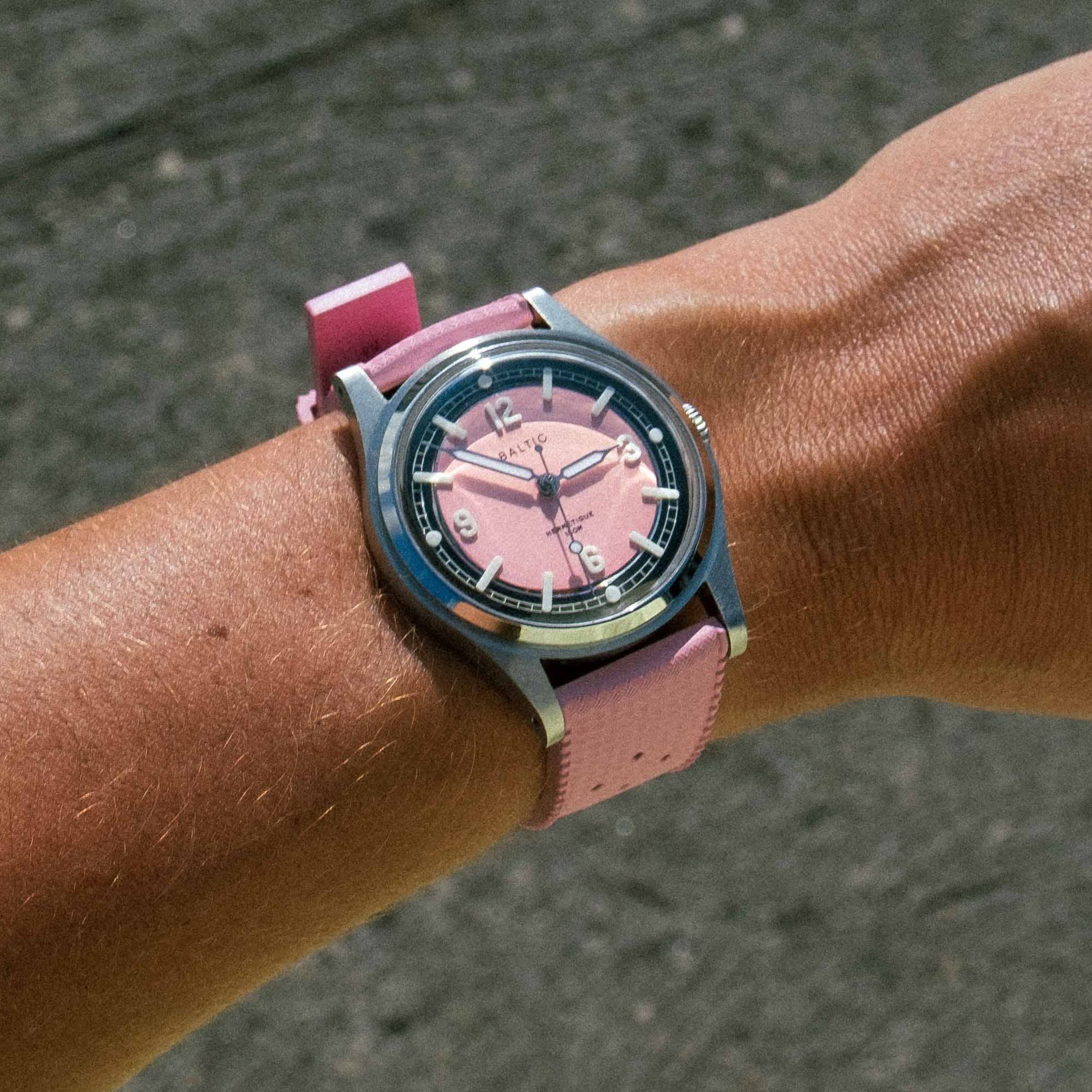 Baltic Hermétique Summer - Pink - Brazalete Beads of Rice