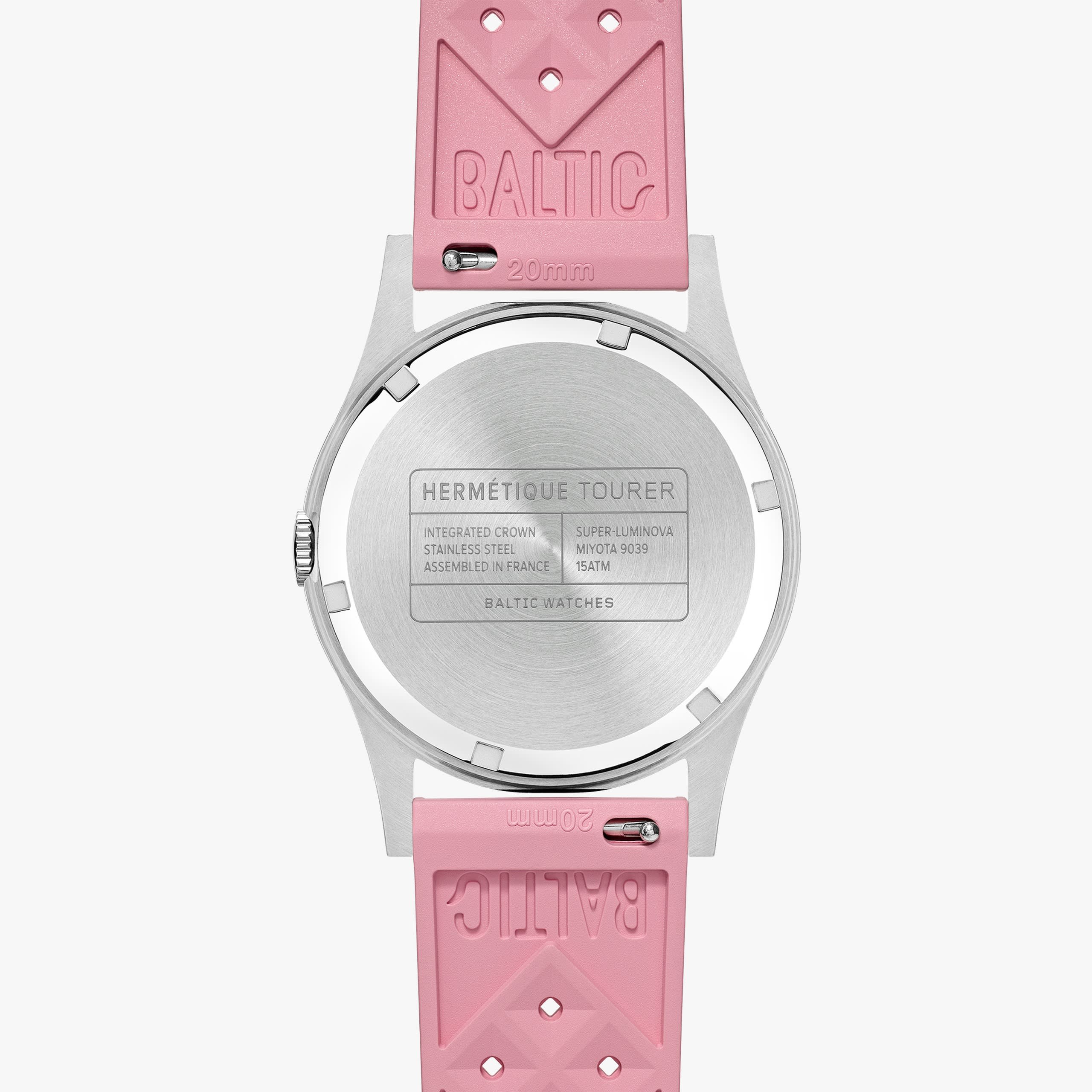 Baltic Hermétique Summer - Pink - Brazalete Beads of Rice