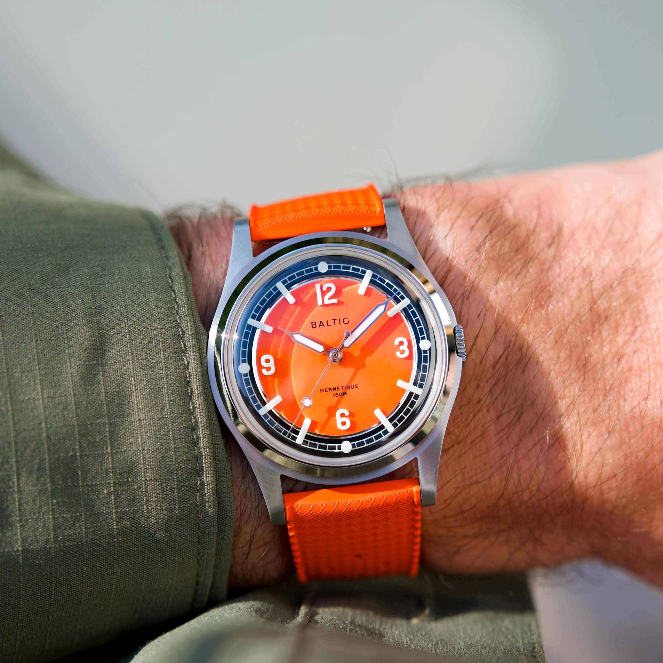 Baltic Hermétique Summer - Orange - Caucho Negro
