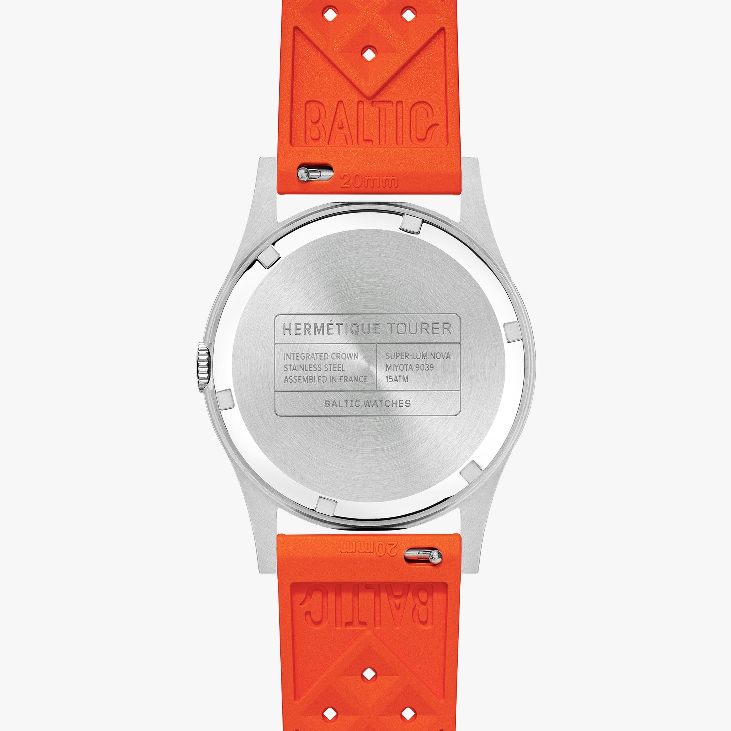 Baltic Hermétique Summer - Orange - Caucho Negro