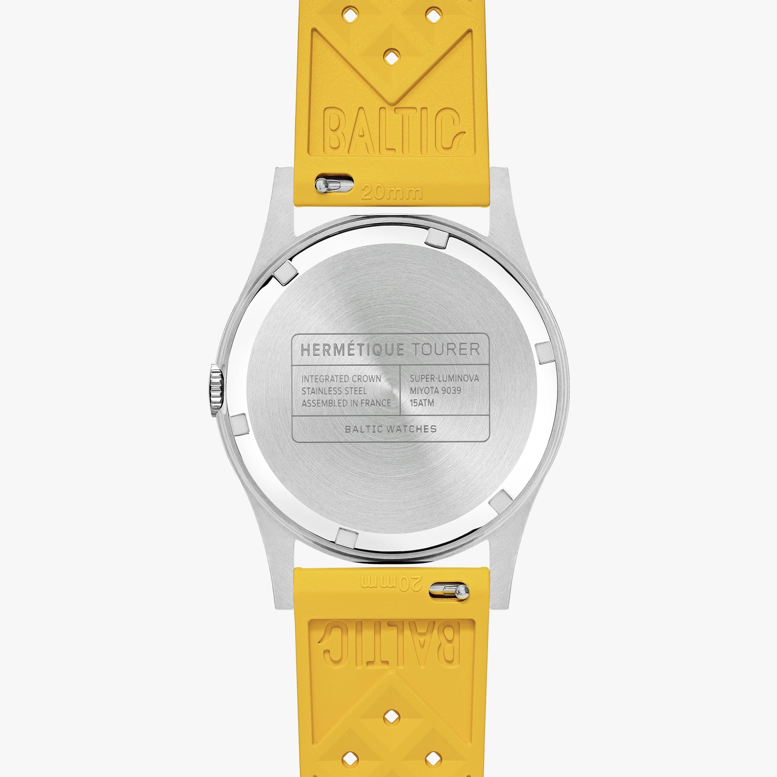 Baltic Hermétique Summer - Yellow - Brazalete Beads of Rice