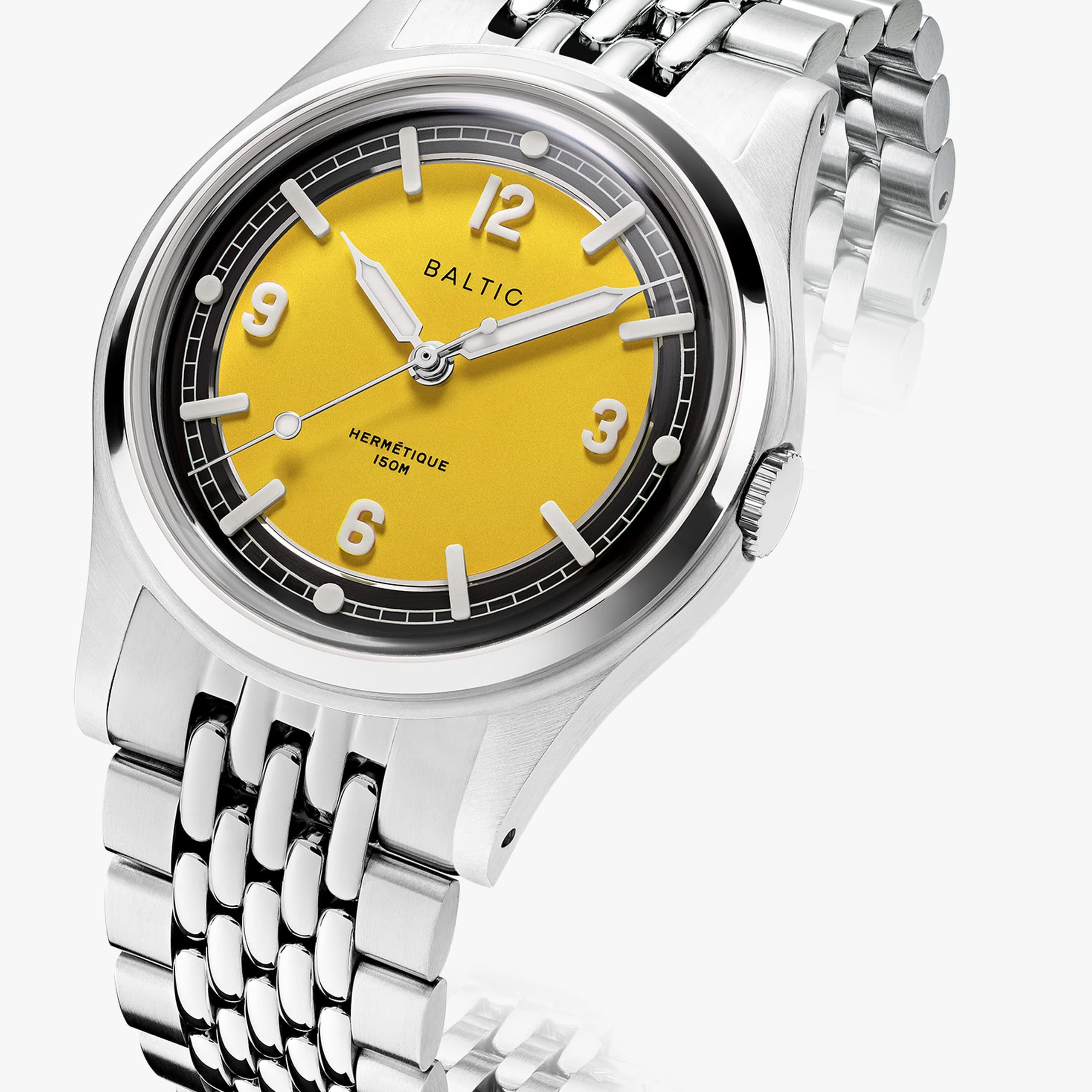 Baltic Hermétique Summer - Yellow - Brazalete Beads of Rice