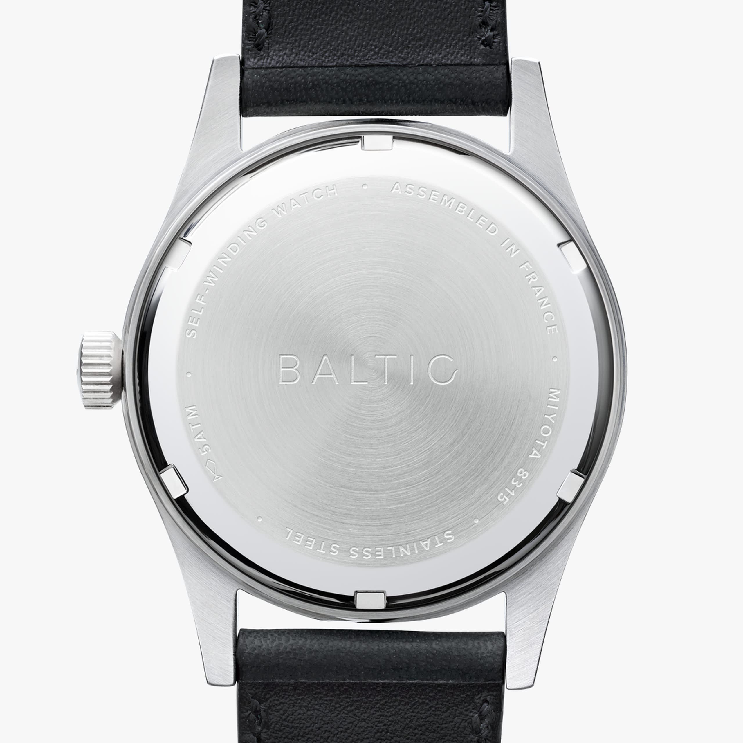 Baltic HMS 002 - Blue Gilt - Pelle Verde