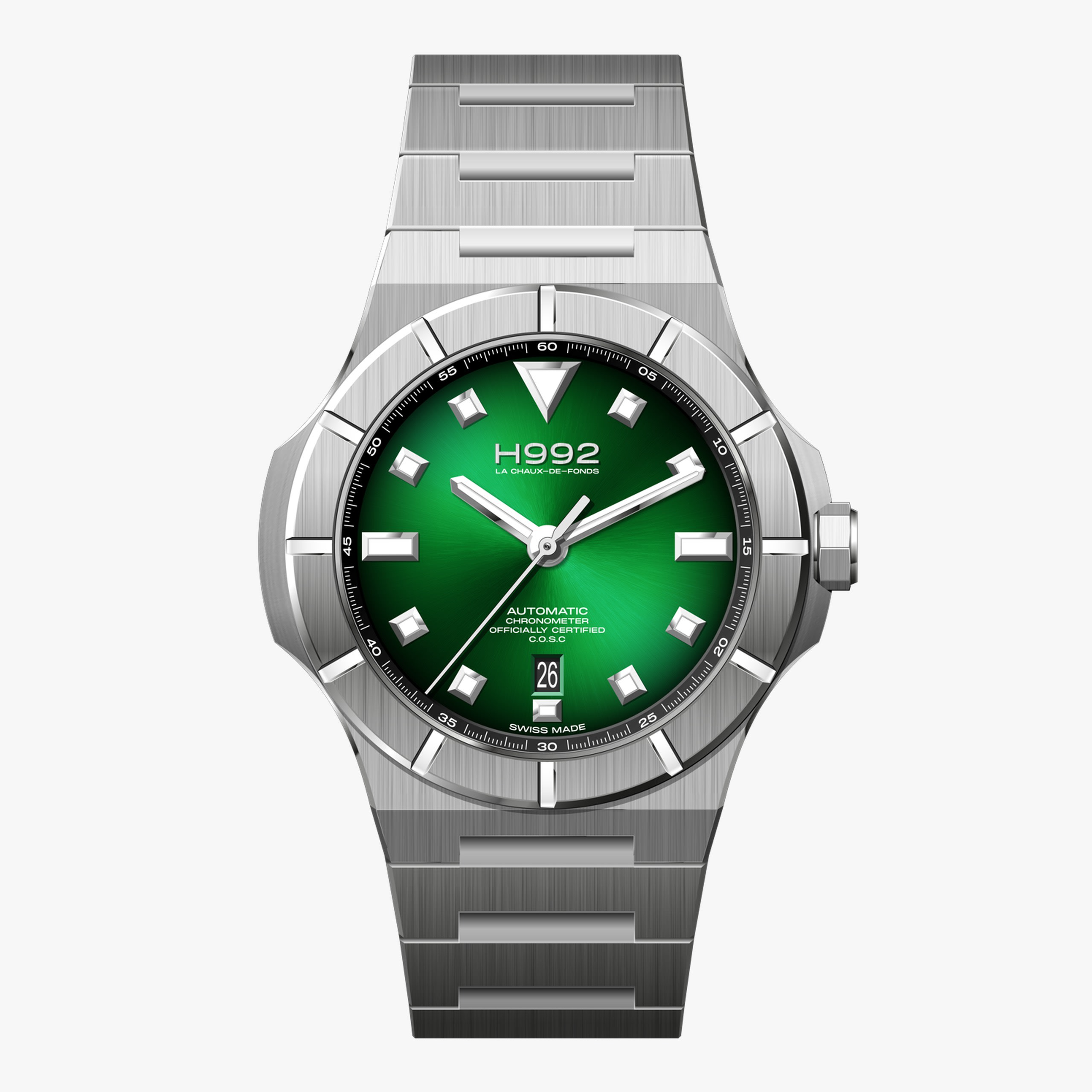 H992 H4 Green + Silver