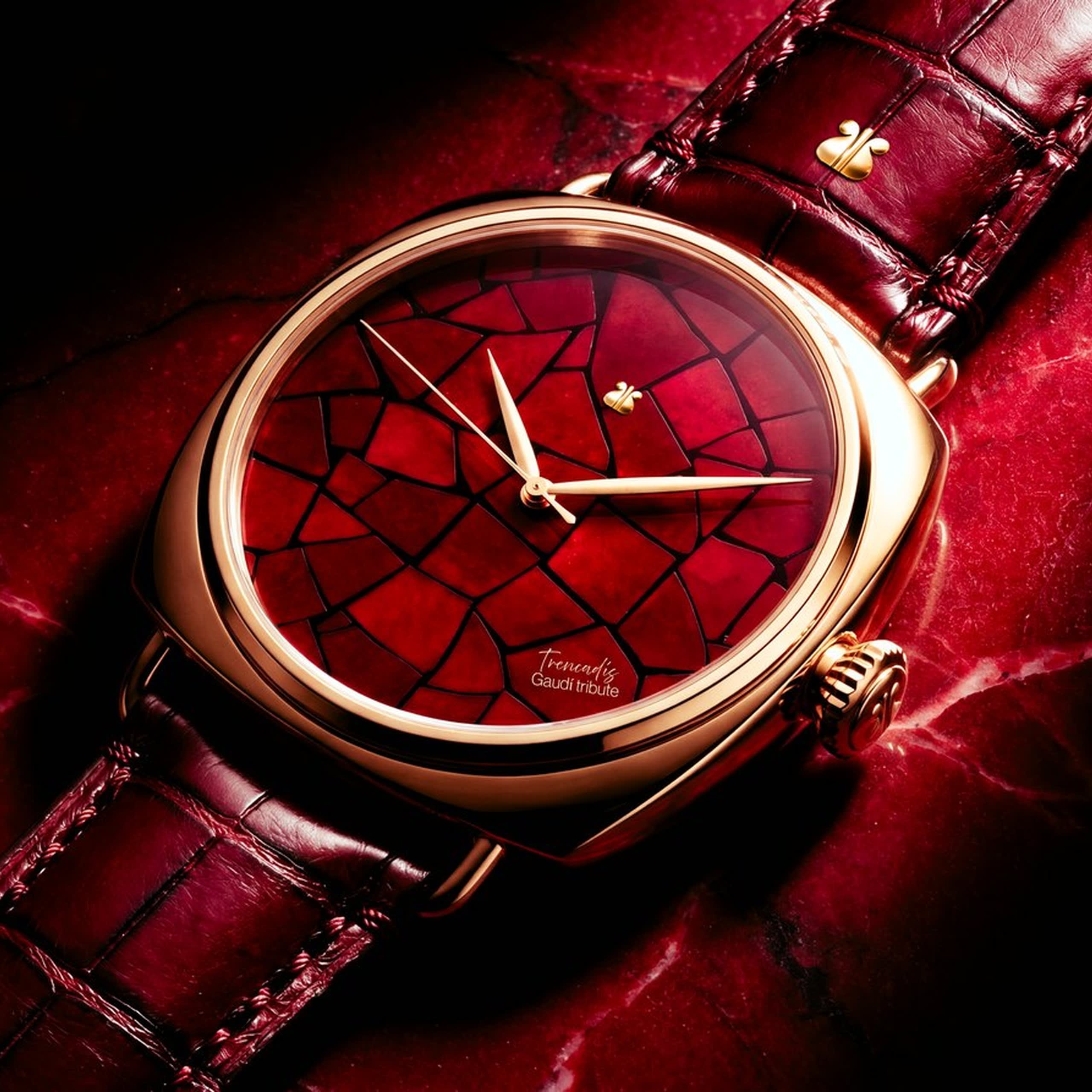 Indie Watch Trencadís Carmesí - Alligator Azul