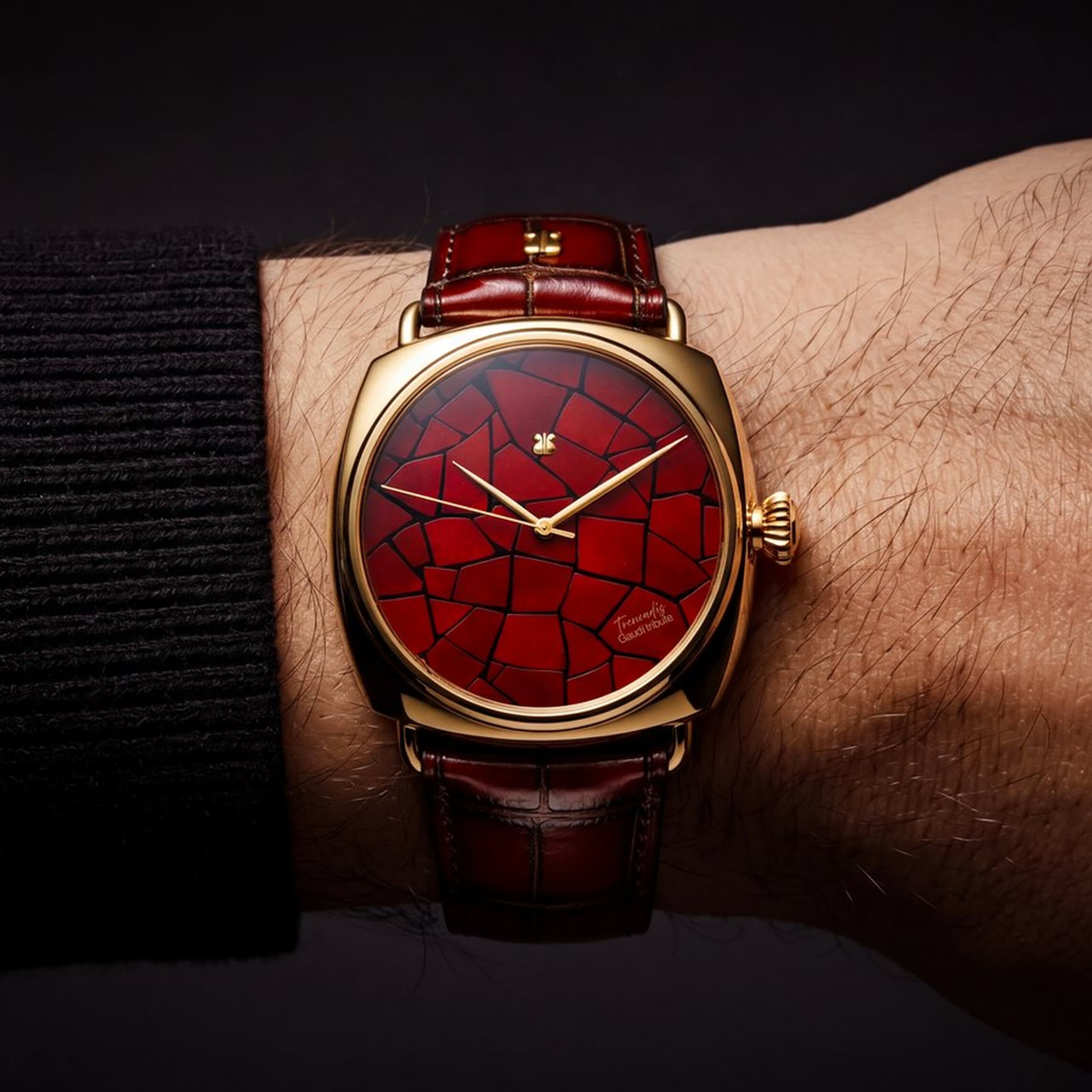 Indie Watch Trencadís Carmesí - Alligator Azul