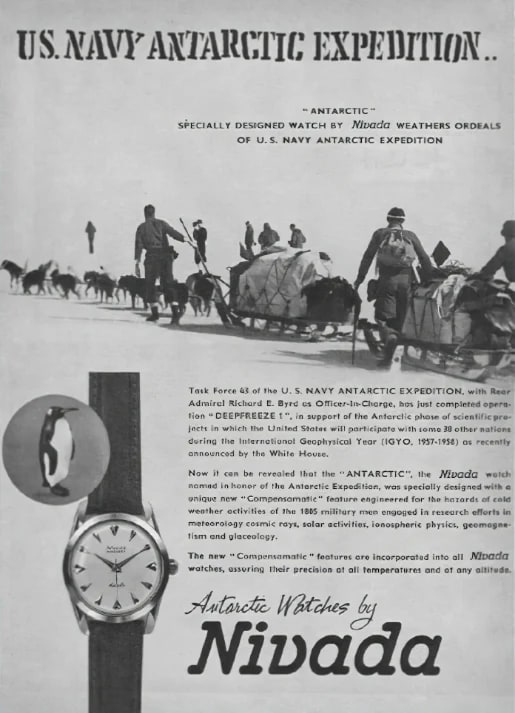 El Antarctic, primer reloj en llegar a la Antártida