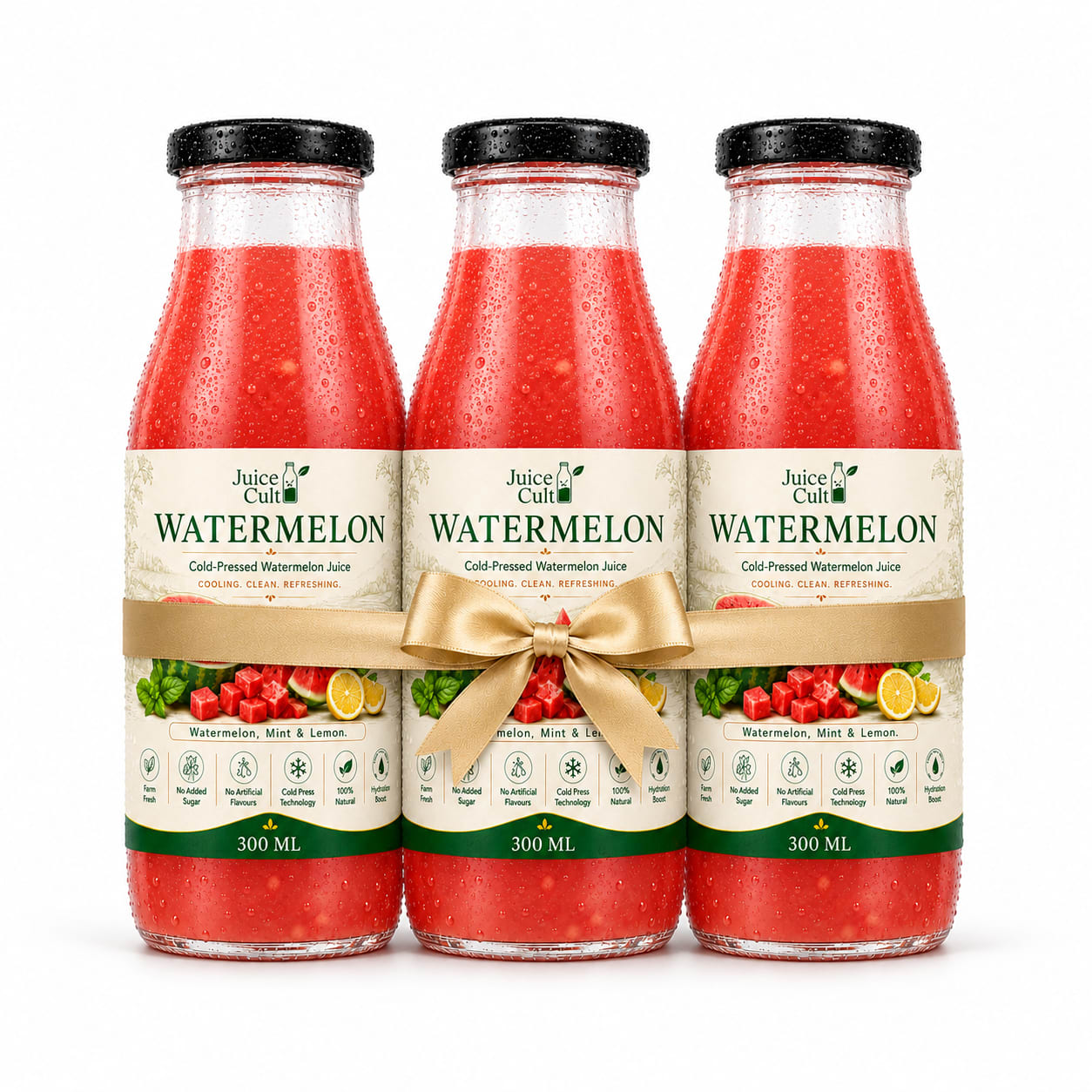 Watermelon Juice (200 ML) - Pack of 3 — cold-pressed Fruits from Juice Cult