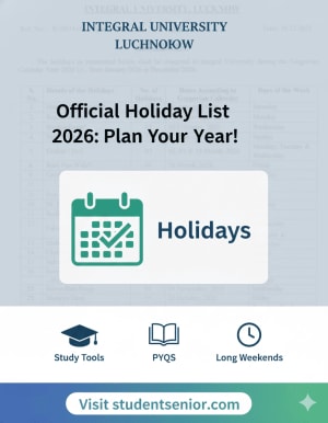 Integral University Lucknow: Official Holiday List for 2026