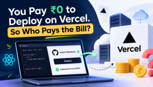 Cover image for You Pay ₹0 to Deploy on Vercel. So Who Pays the Bill?