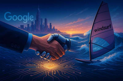 Cover image for Google Welcomes Windsurf Leadership in $2.4B AI Coding Deal — A New Chapter of Shared Innovation