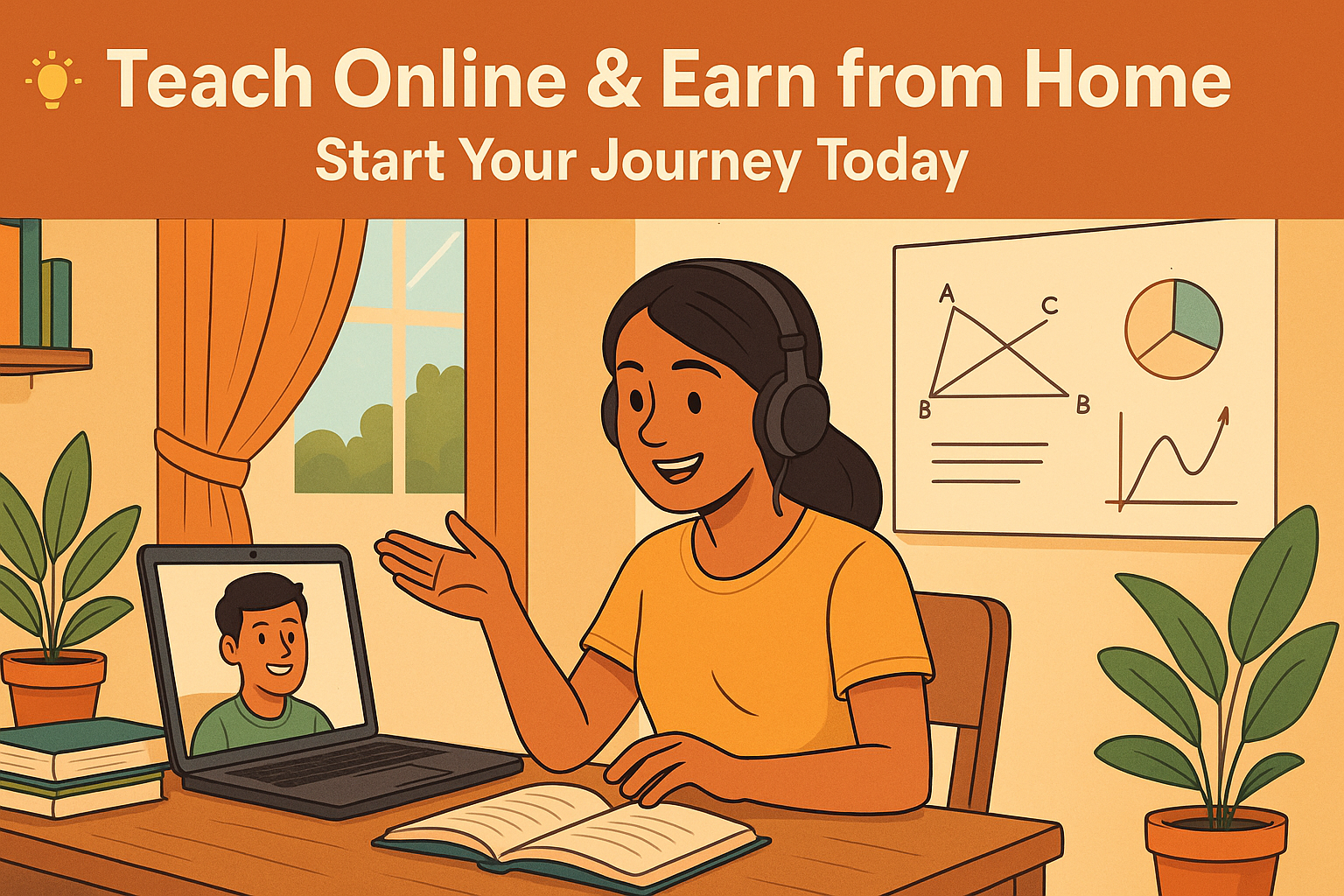 Banner for 💸 How to Earn Money by Teaching Online: A Real Guide for Aspiring Tutors