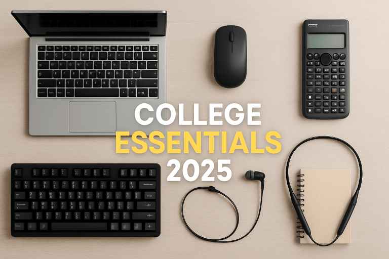 Banner for First-Year College Essentials 2025 – Must-Have Gadgets & Accessories for Students