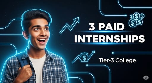 Banner for Crack Internships from a Tier-3 College: My Proven 5-Step Strategy